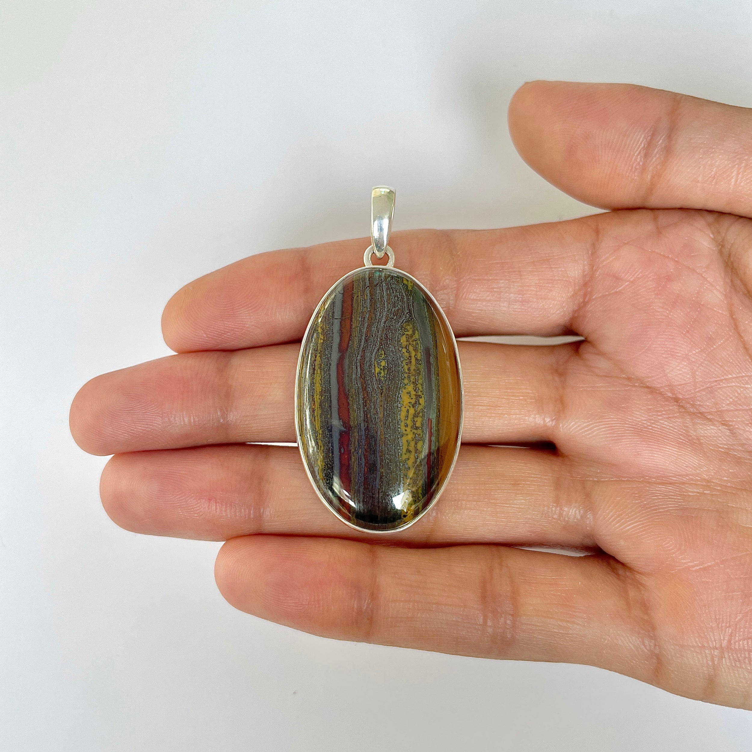 Iron Tiger Eye Pendant-(ITE-1-16)