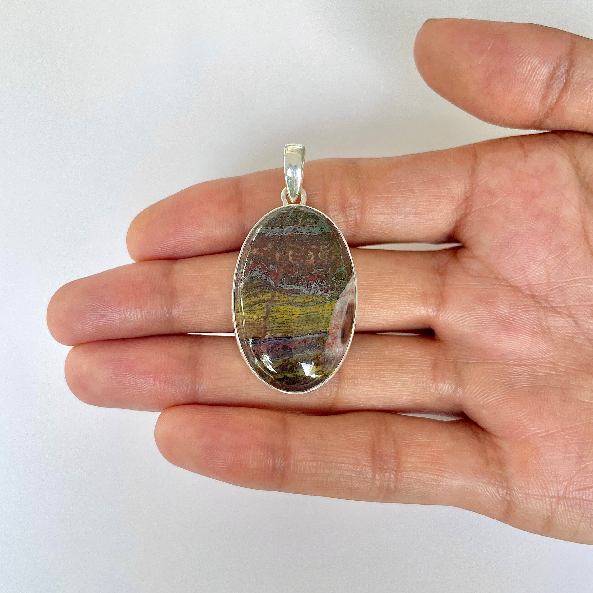 Iron Tiger Eye Pendant-(ITE-1-18)