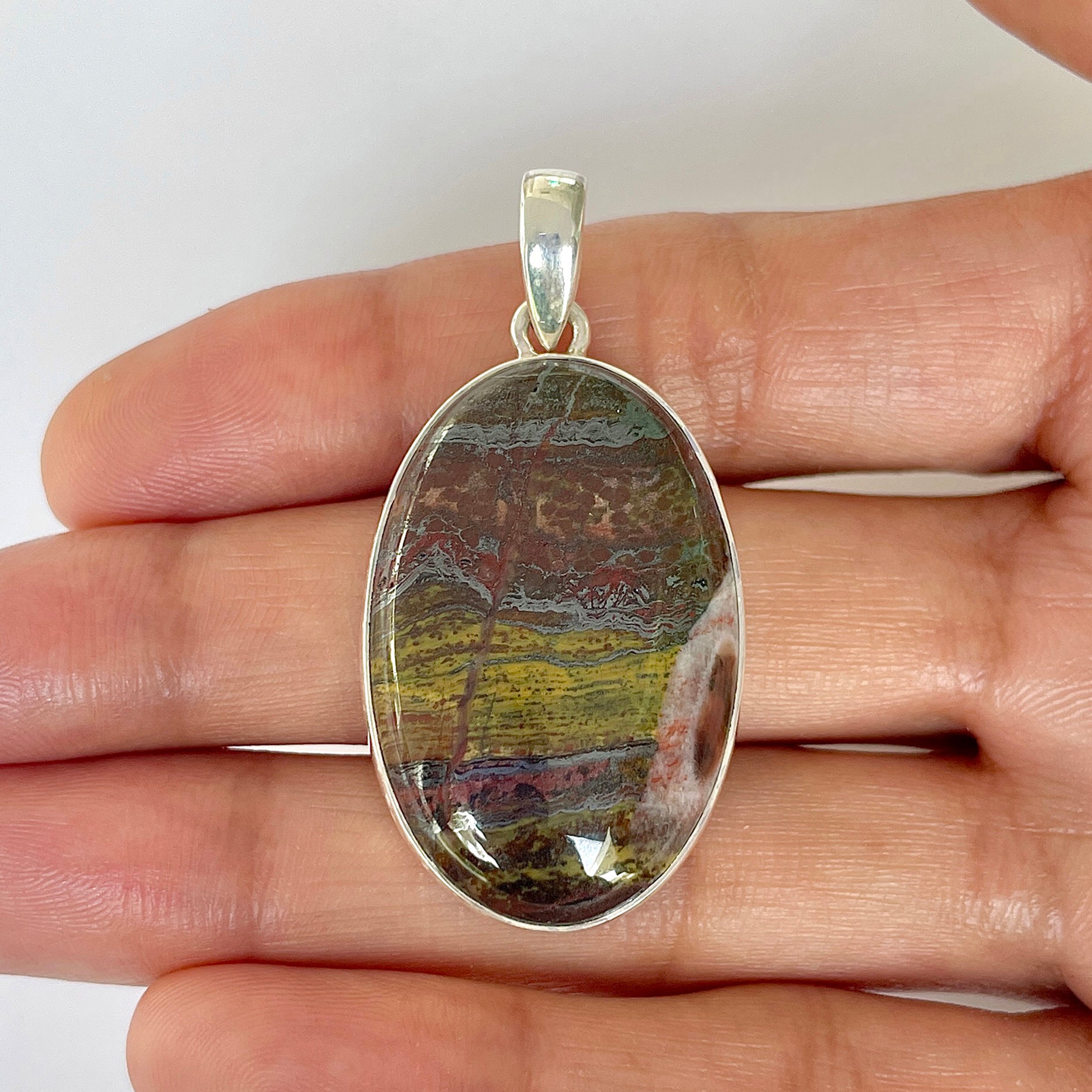 Iron Tiger Eye Pendant-(ITE-1-18)