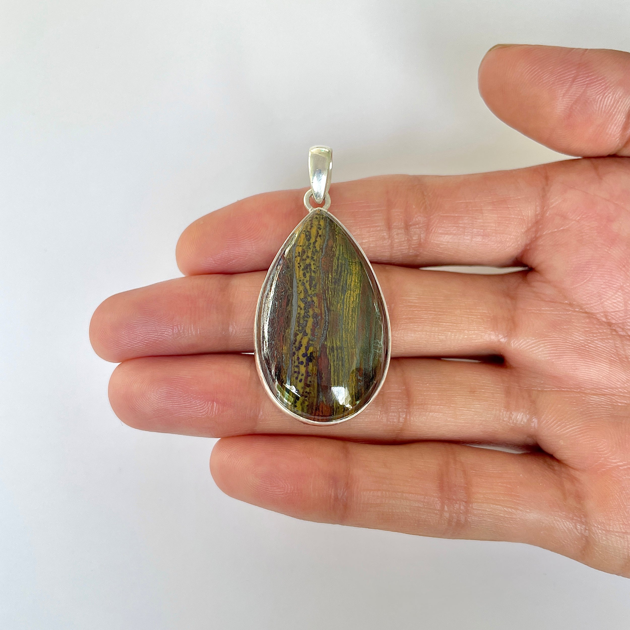 Iron Tiger Eye Pendant-(ITE-1-19)