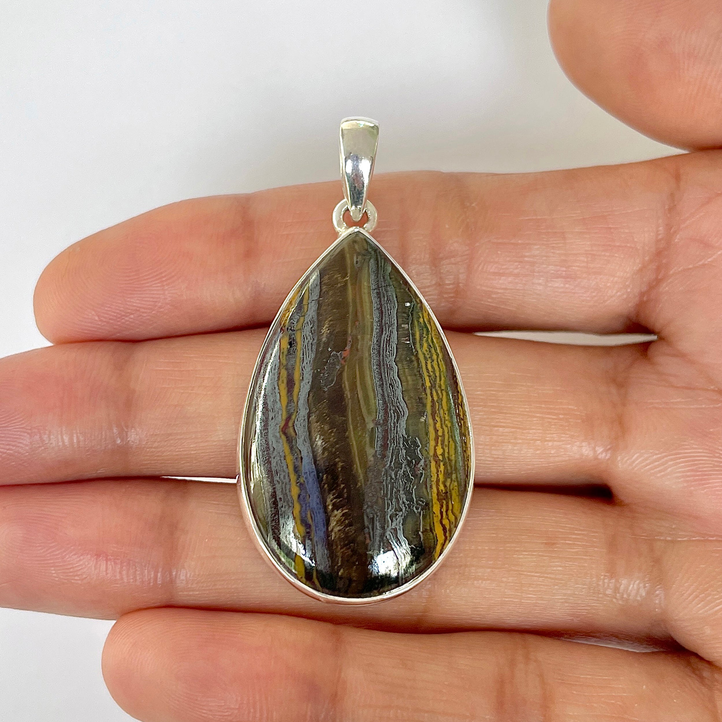Iron Tiger Eye Pendant-(ITE-1-2)