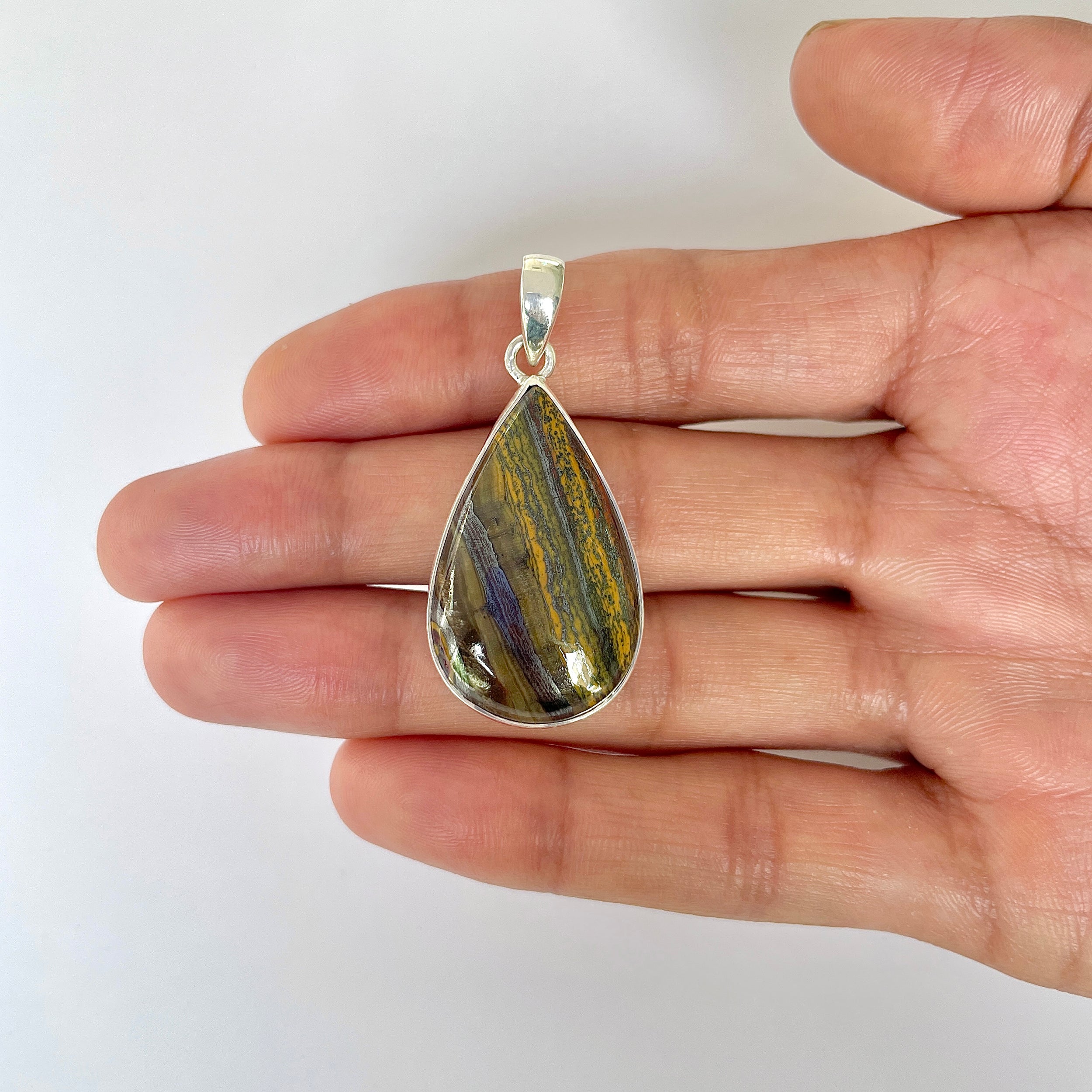 Iron Tiger Eye Pendant-(ITE-1-20)