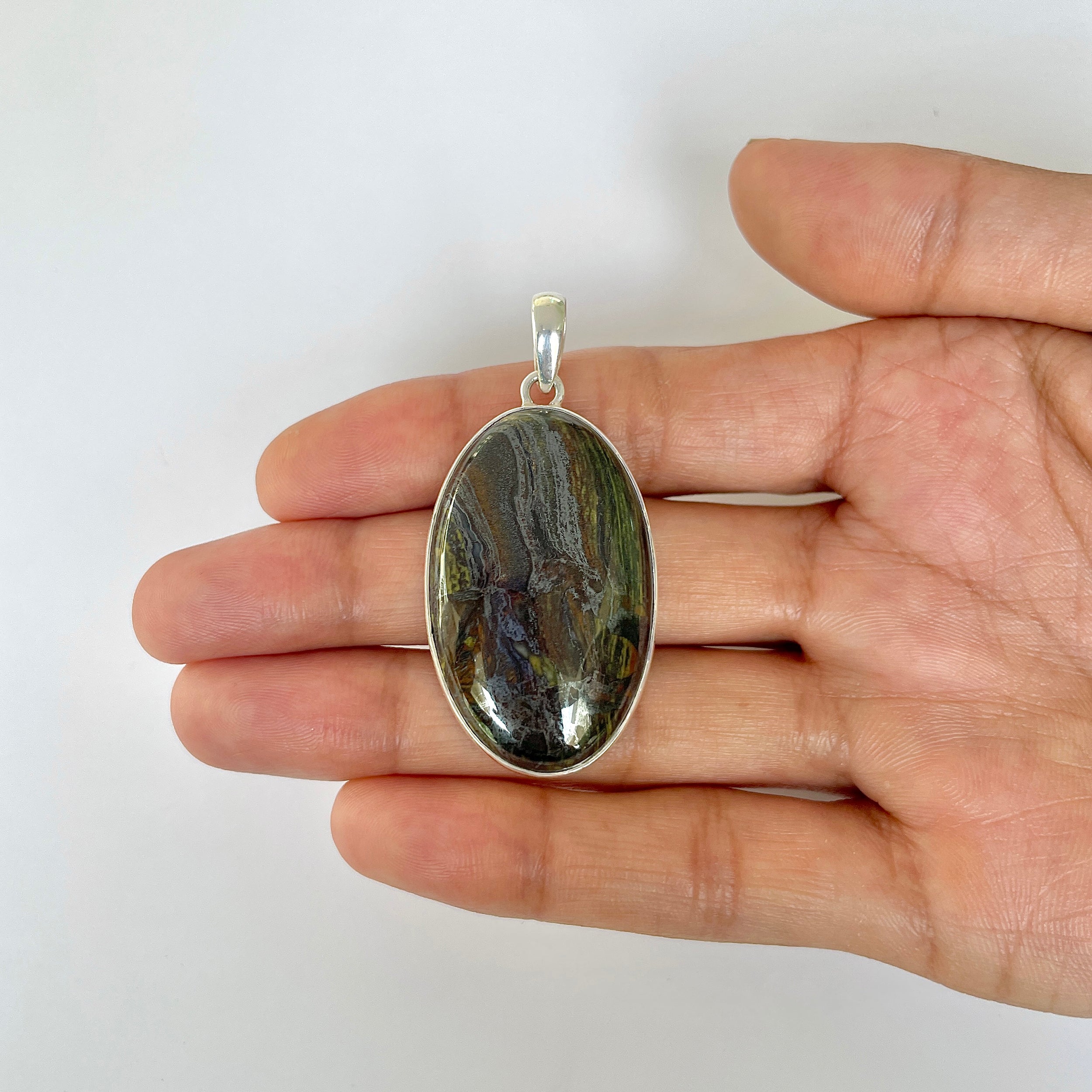 Iron Tiger Eye Pendant-(ITE-1-21)