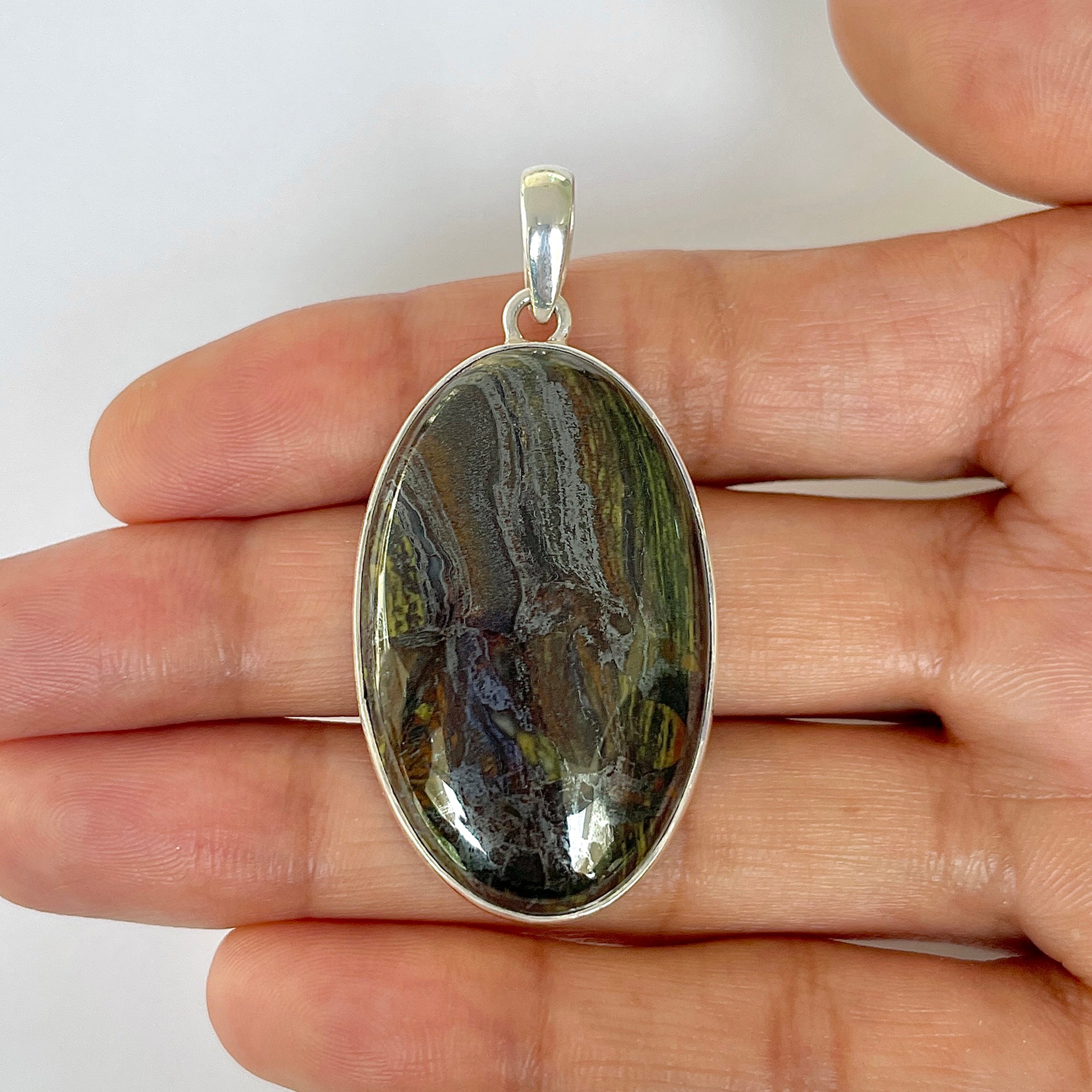 Iron Tiger Eye Pendant-(ITE-1-21)