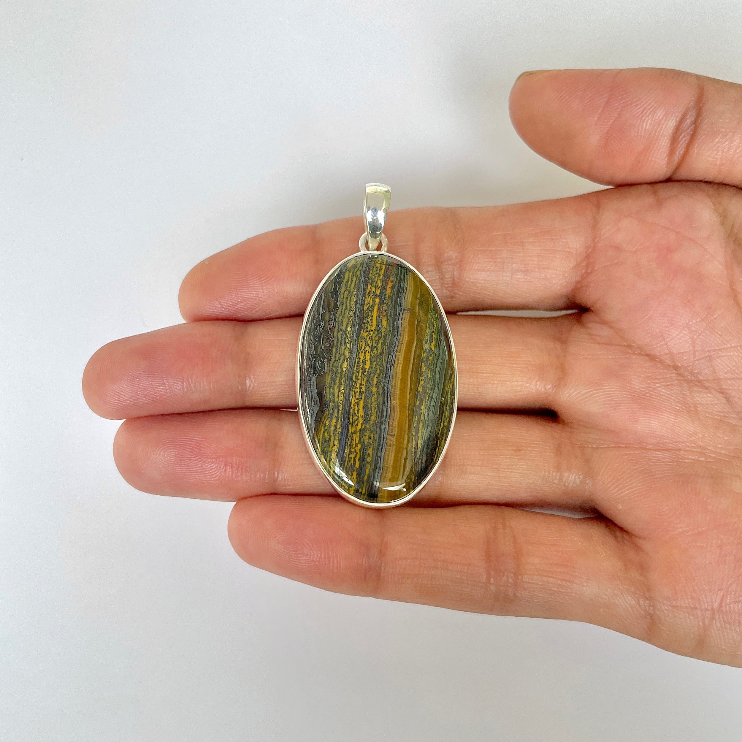 Iron Tiger Eye Pendant-(ITE-1-22)