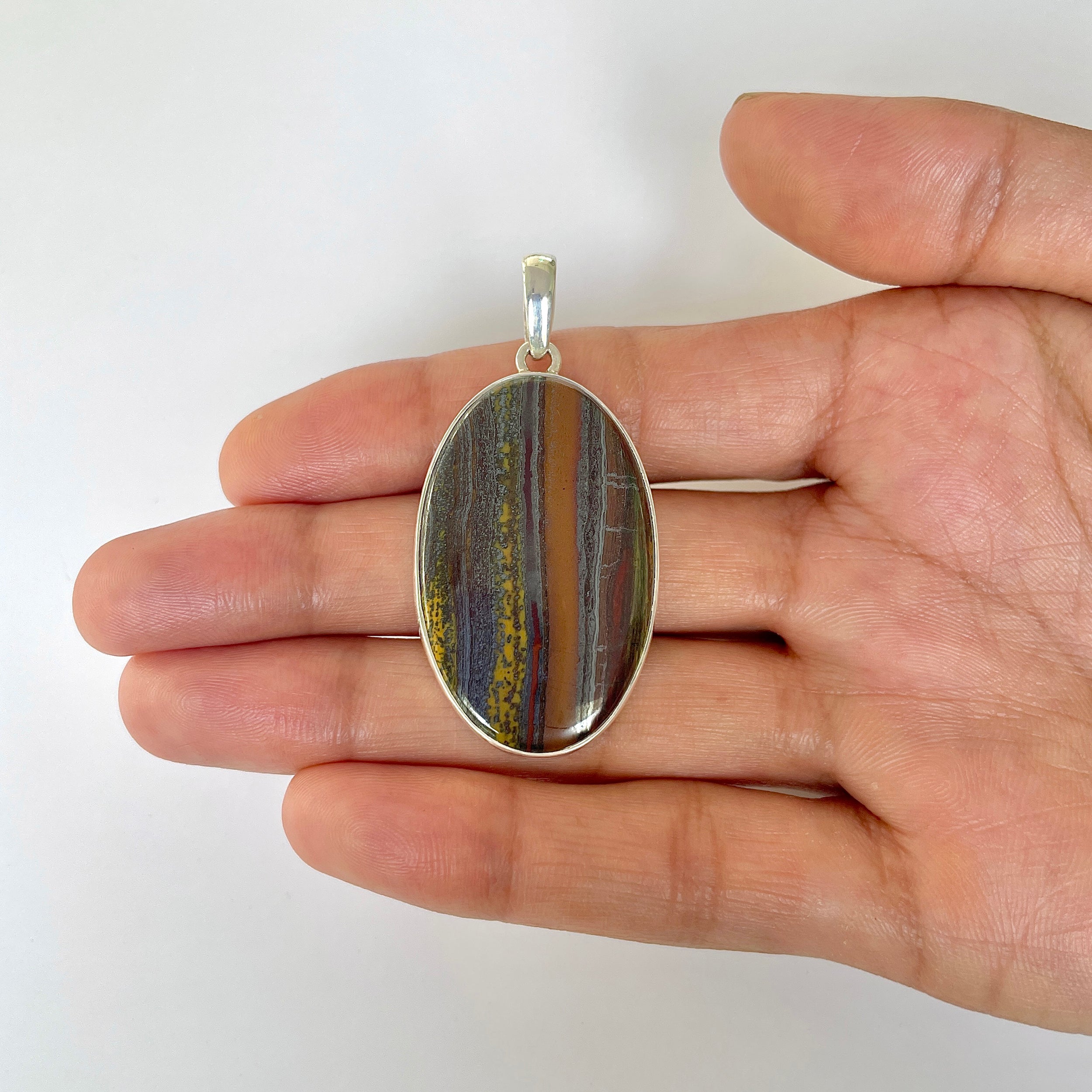 Iron Tiger Eye Pendant-(ITE-1-23)