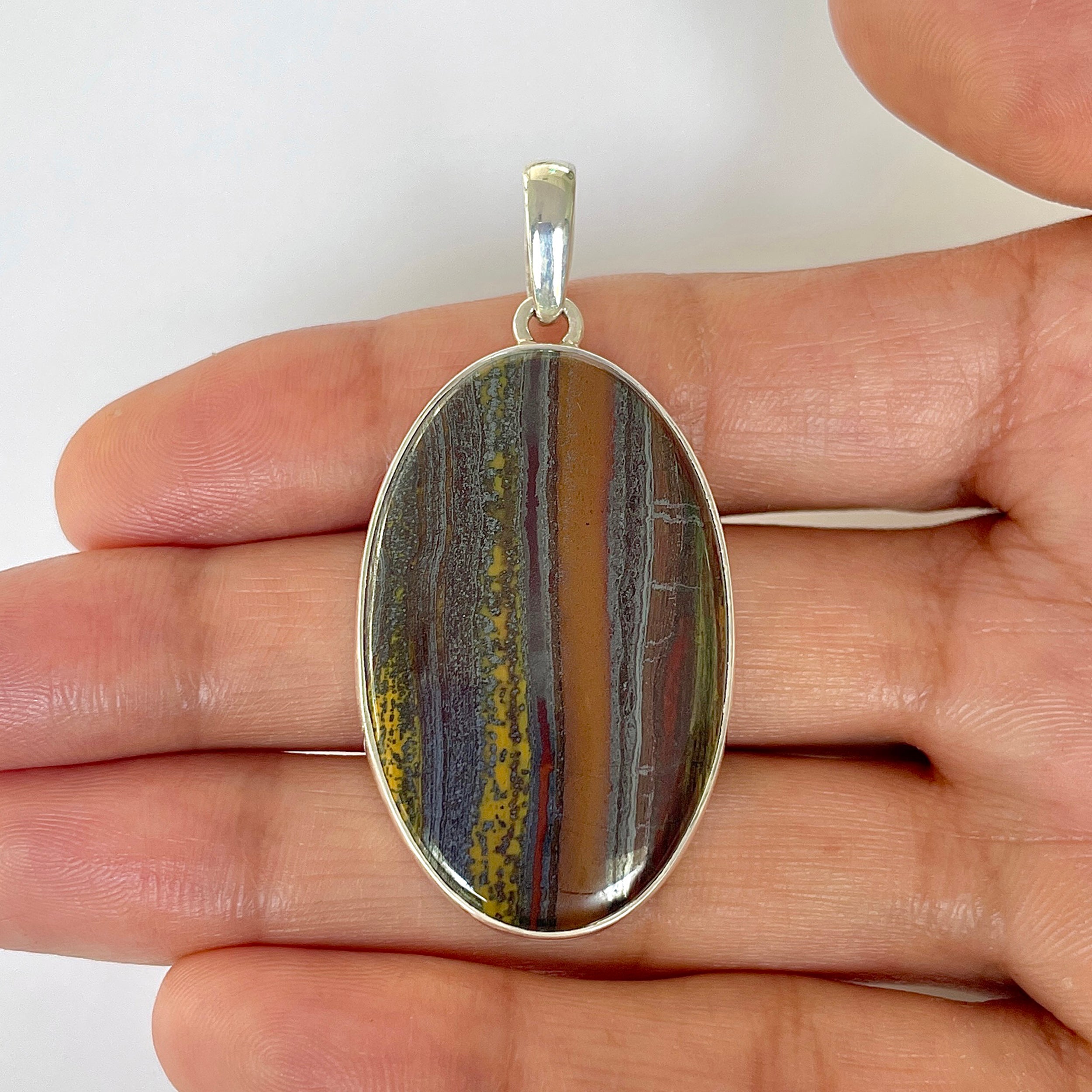 Iron Tiger Eye Pendant-(ITE-1-23)