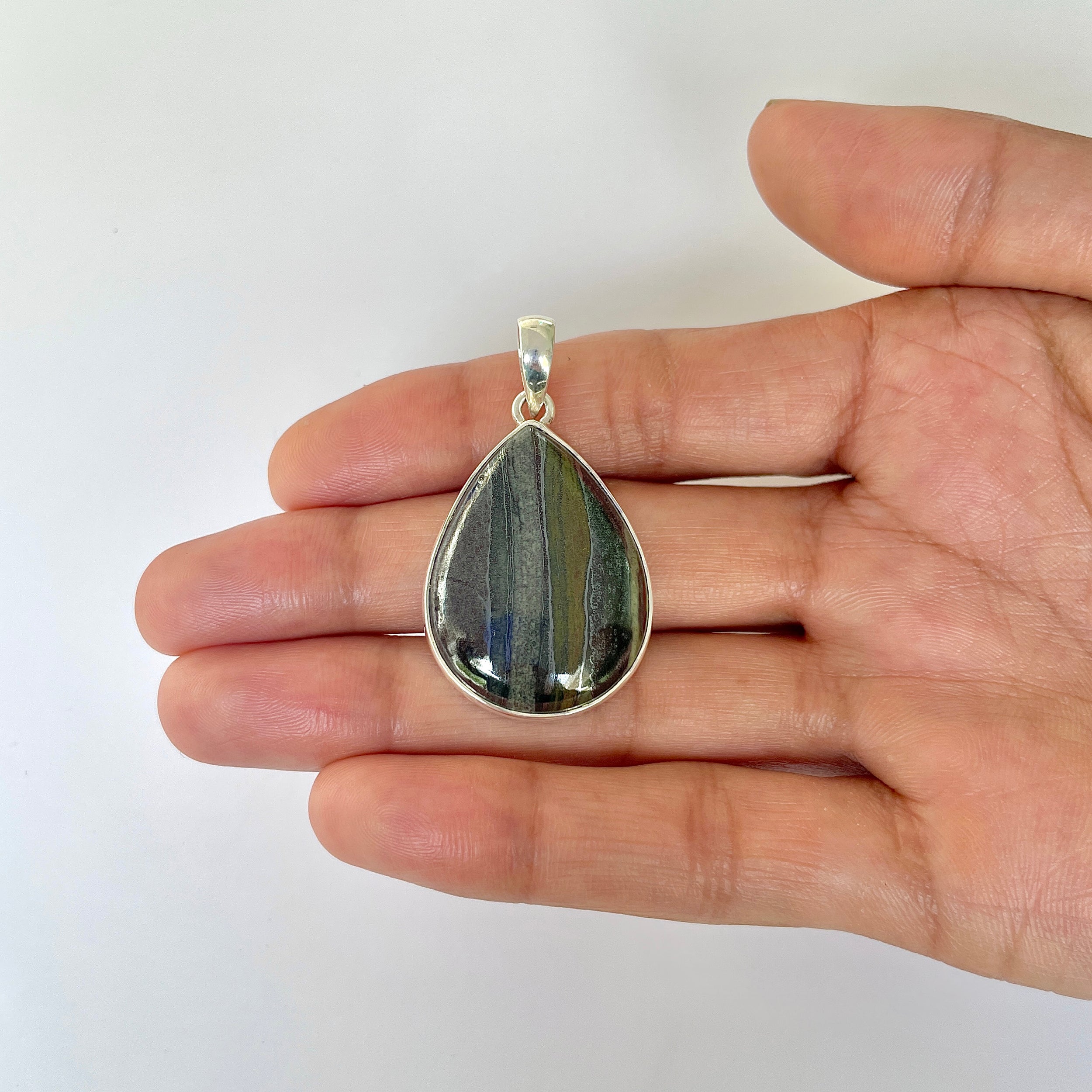 Iron Tiger Eye Pendant-(ITE-1-24)