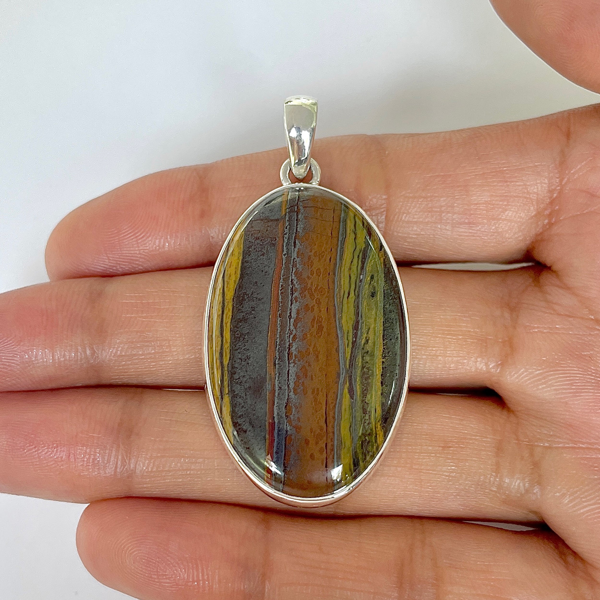 Iron Tiger Eye Pendant-(ITE-1-26)