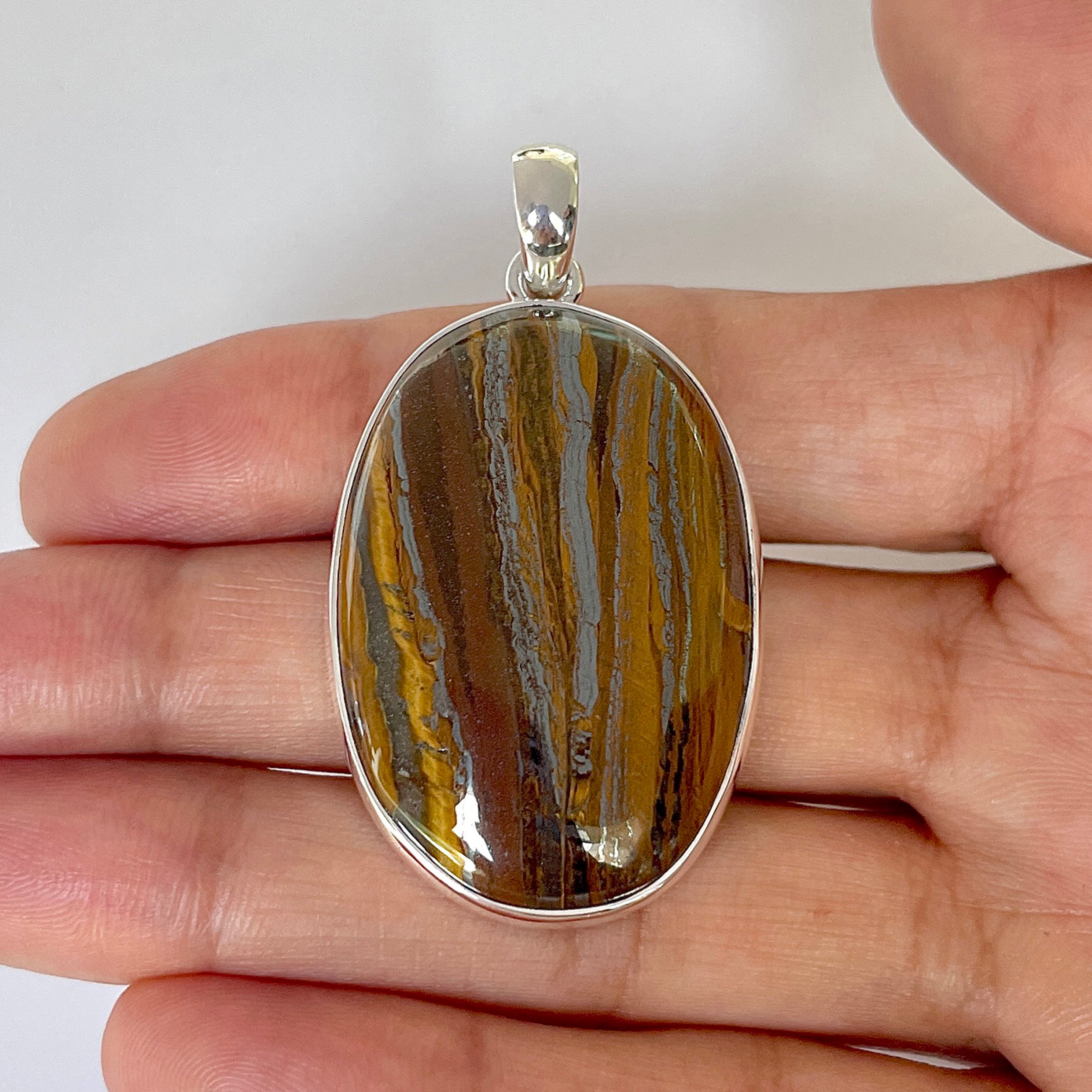 Iron Tiger Eye Pendant-(ITE-1-27)