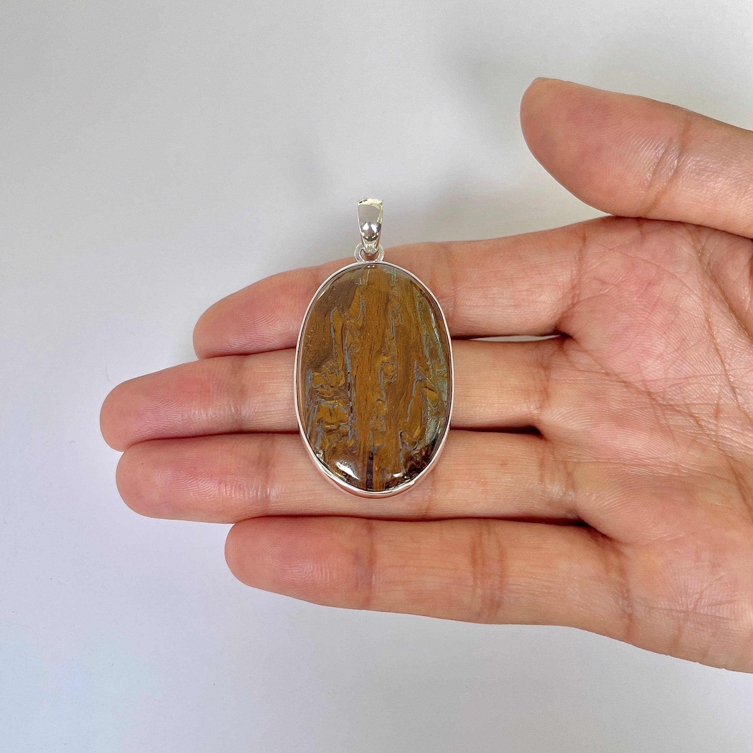 Iron Tiger Eye Pendant-(ITE-1-29)