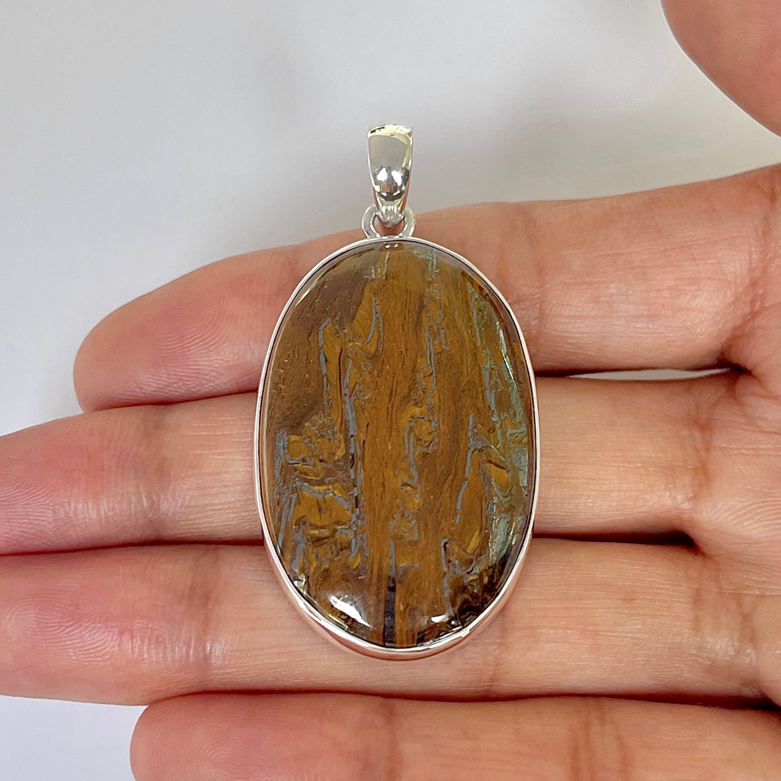 Iron Tiger Eye Pendant-(ITE-1-29)
