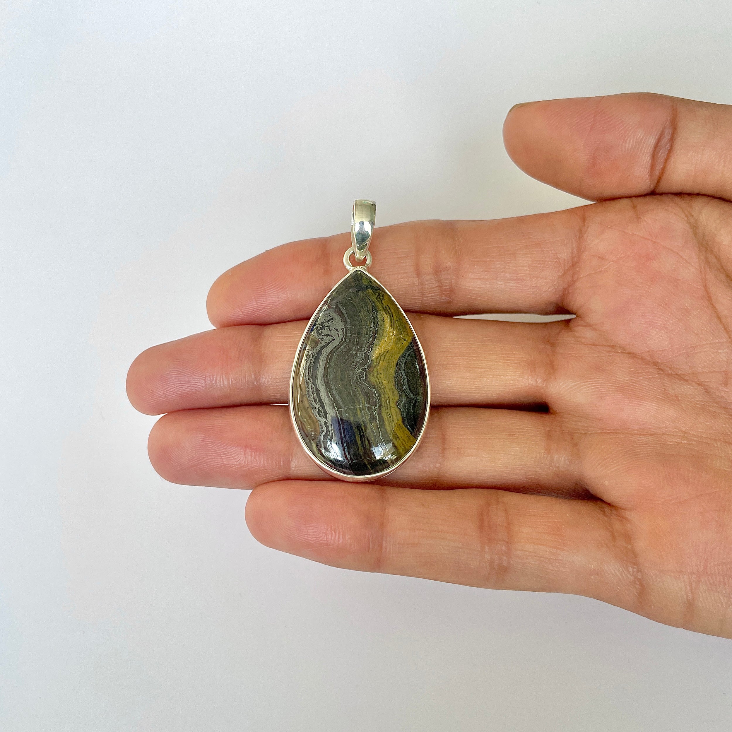 Iron Tiger Eye Pendant-(ITE-1-3)