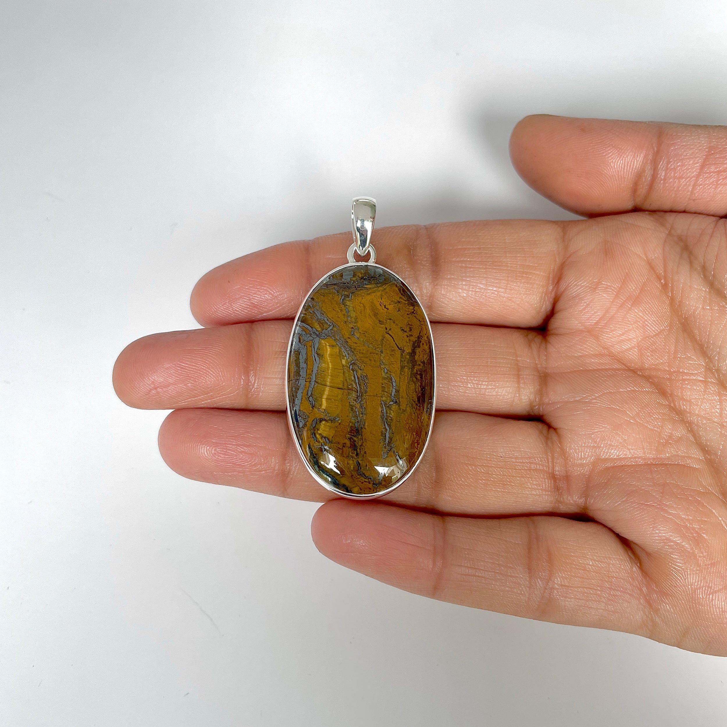 Iron Tiger Eye Pendant-(ITE-1-30)