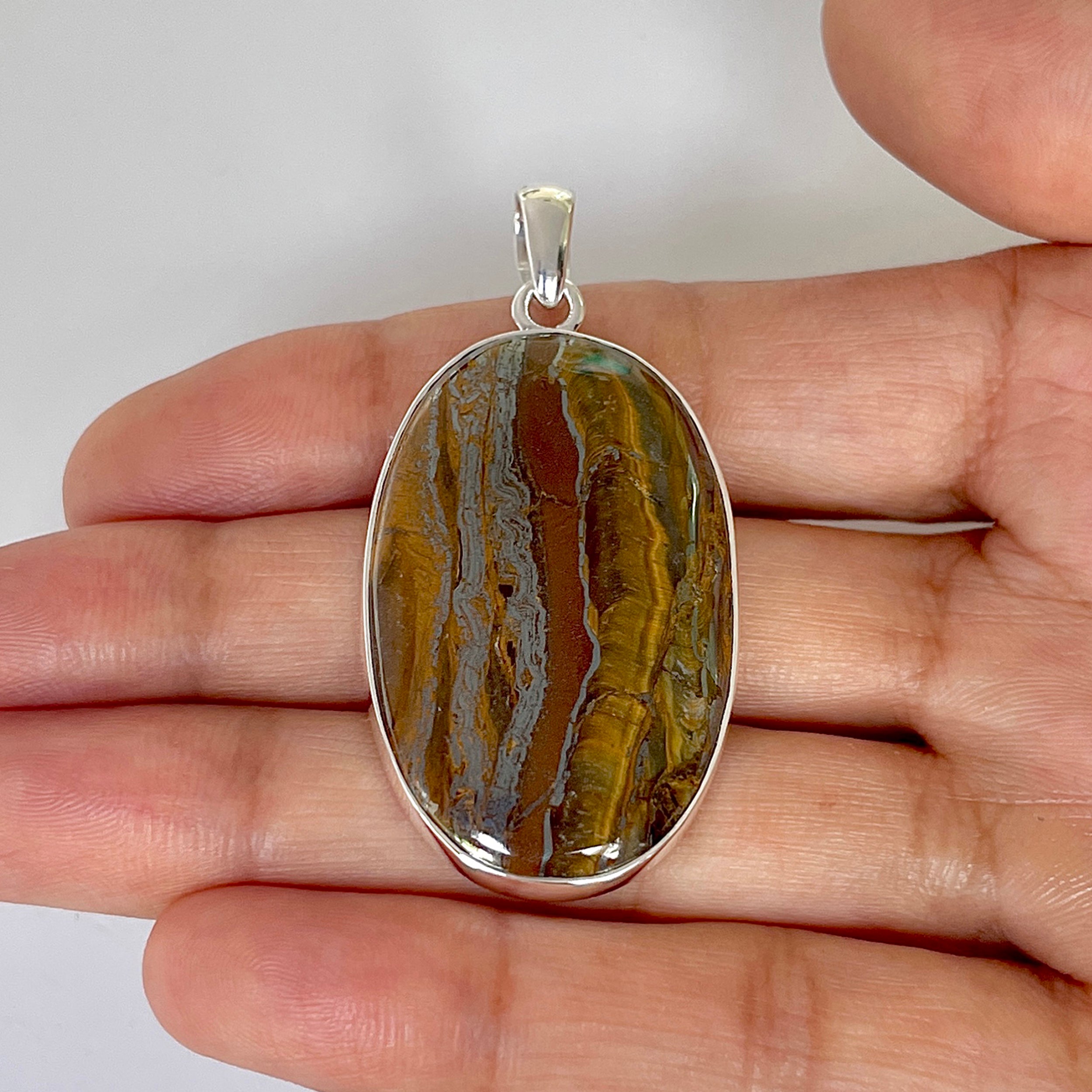 Iron Tiger Eye Pendant-(ITE-1-31)