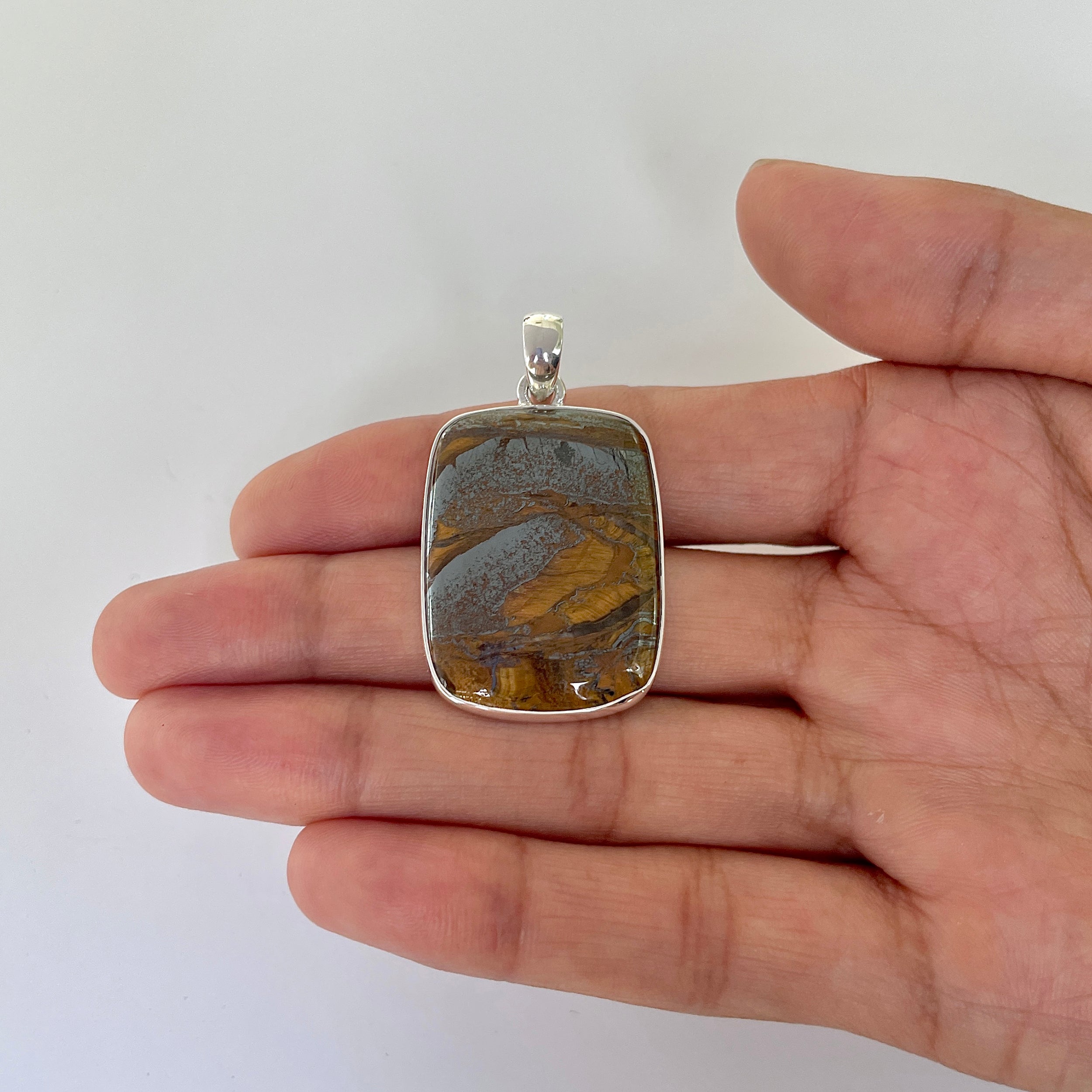 Iron Tiger Eye Pendant-(ITE-1-32)