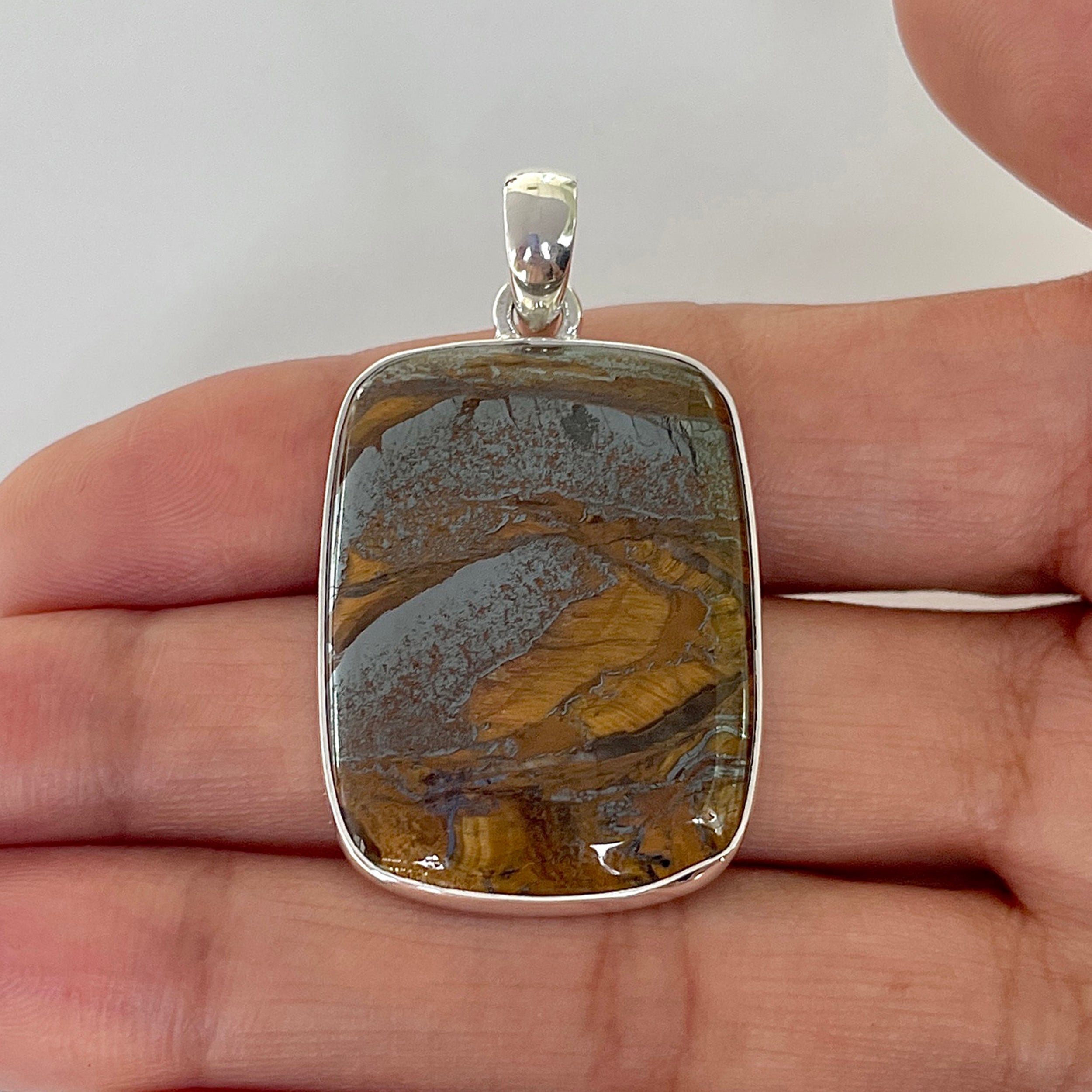 Iron Tiger Eye Pendant-(ITE-1-32)