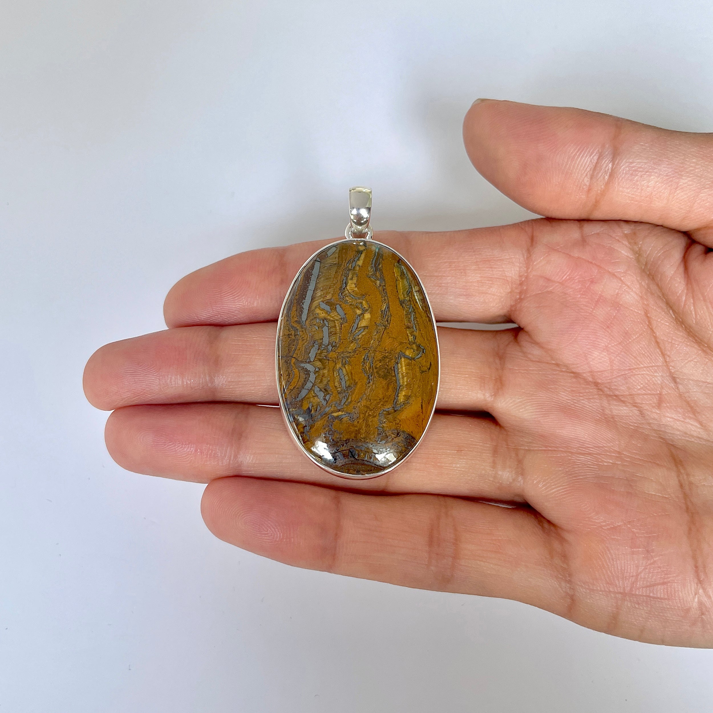 Iron Tiger Eye Pendant-(ITE-1-33)