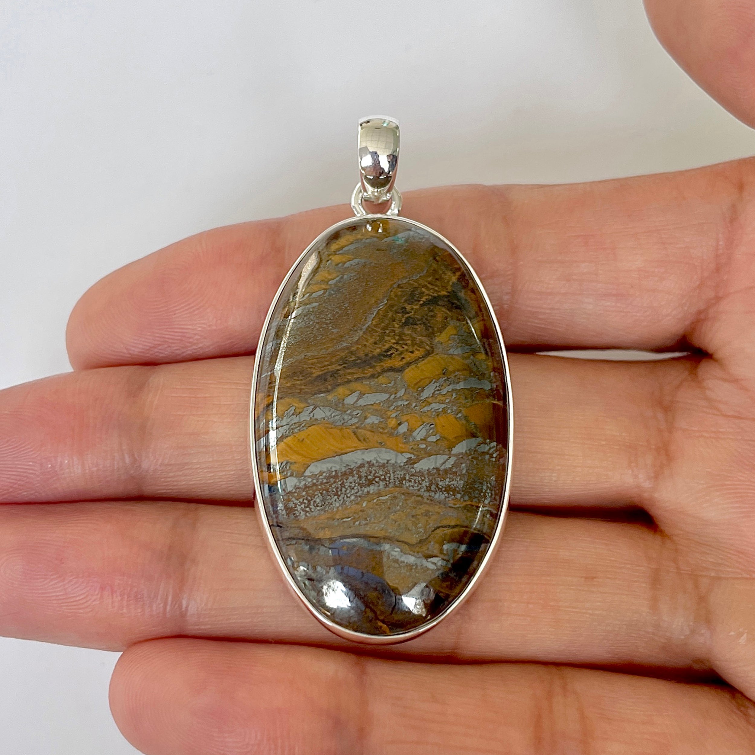 Iron Tiger Eye Pendant-(ITE-1-34)