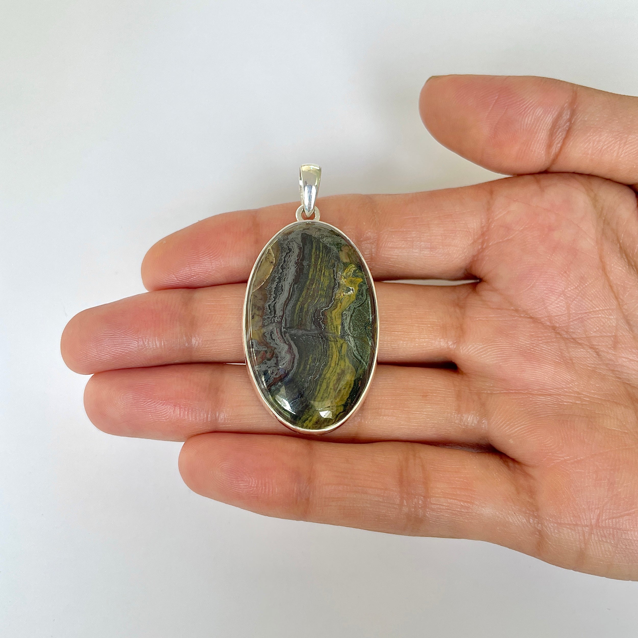 Iron Tiger Eye Pendant-(ITE-1-4)