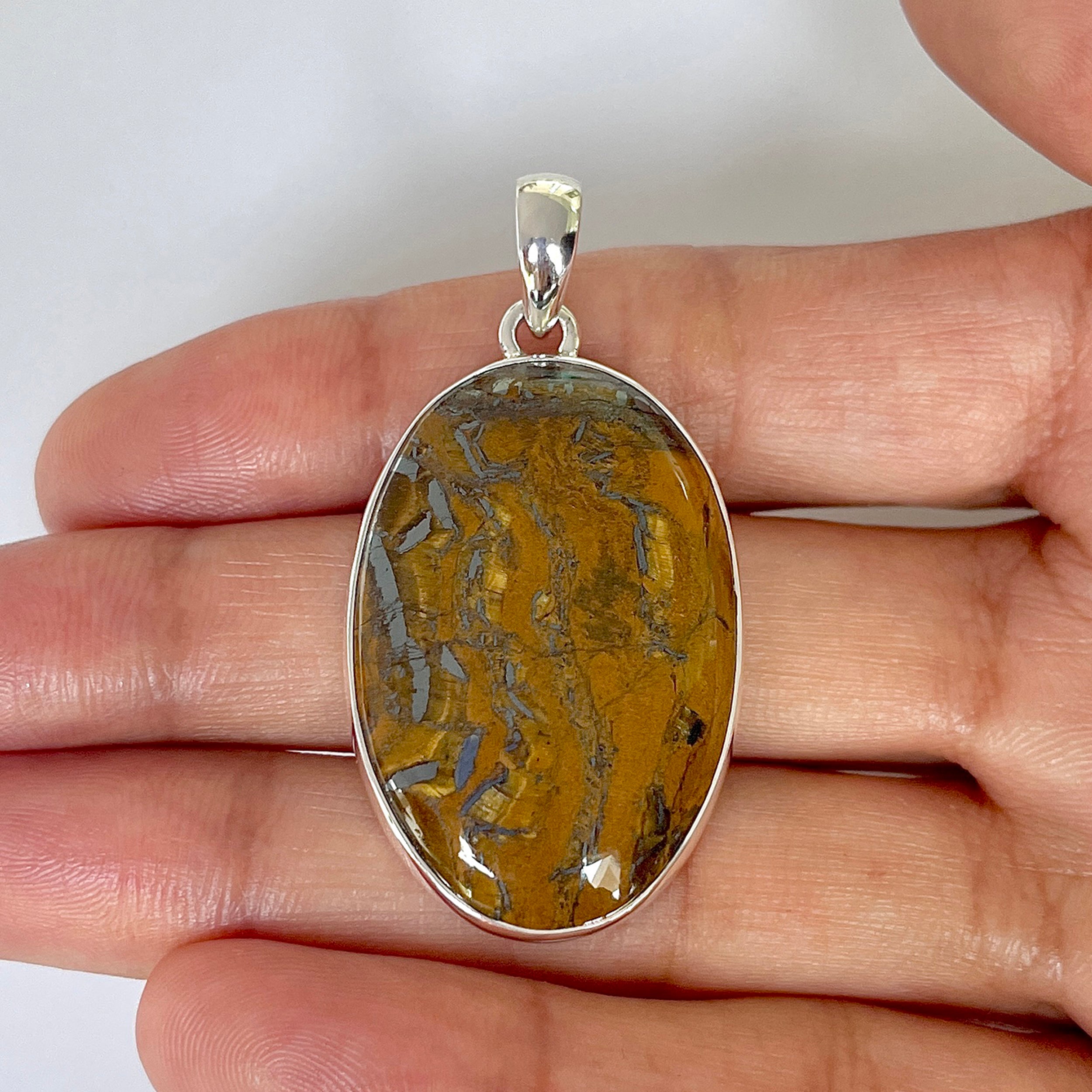 Iron Tiger Eye Pendant-(ITE-1-44)