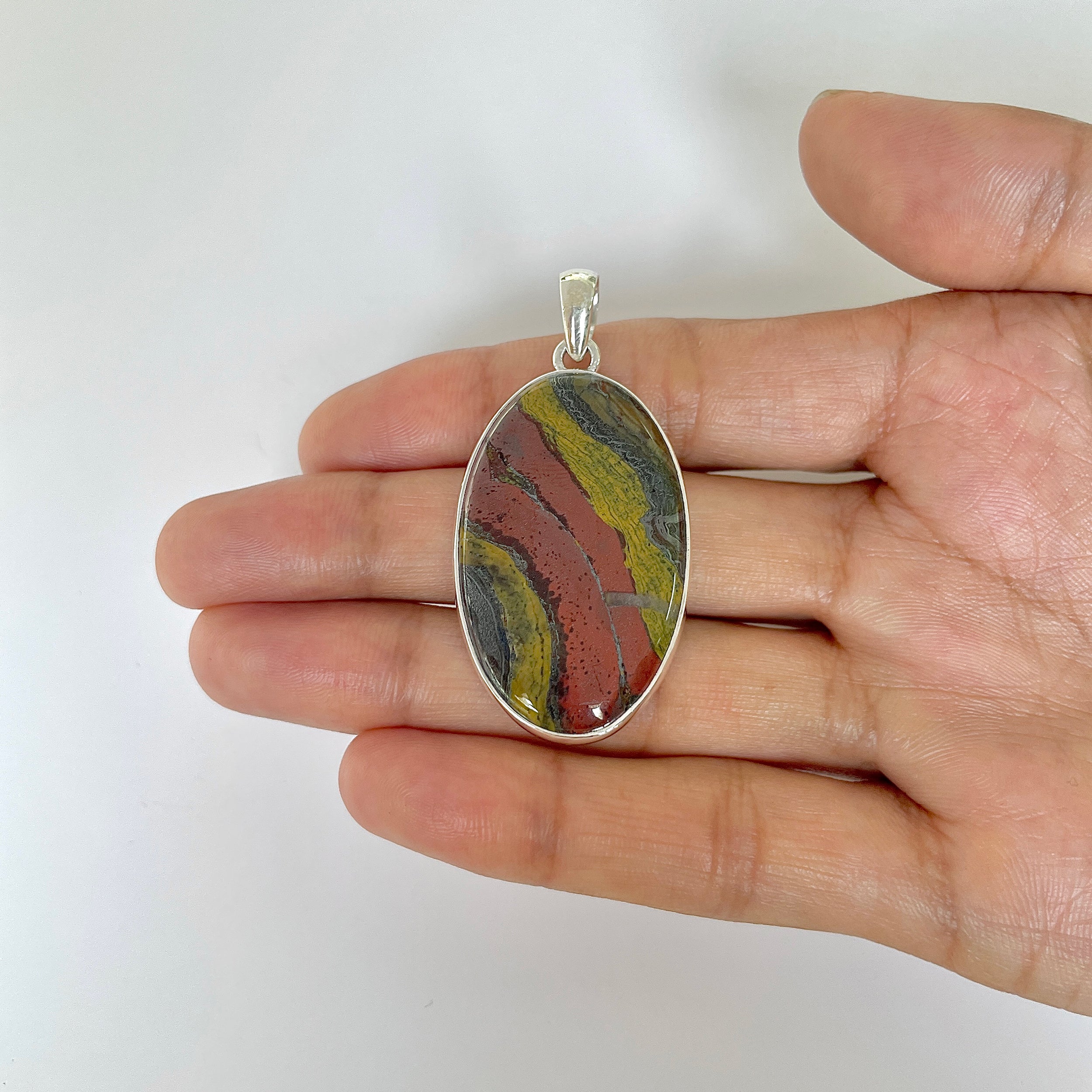 Iron Tiger Eye Pendant-(ITE-1-49)