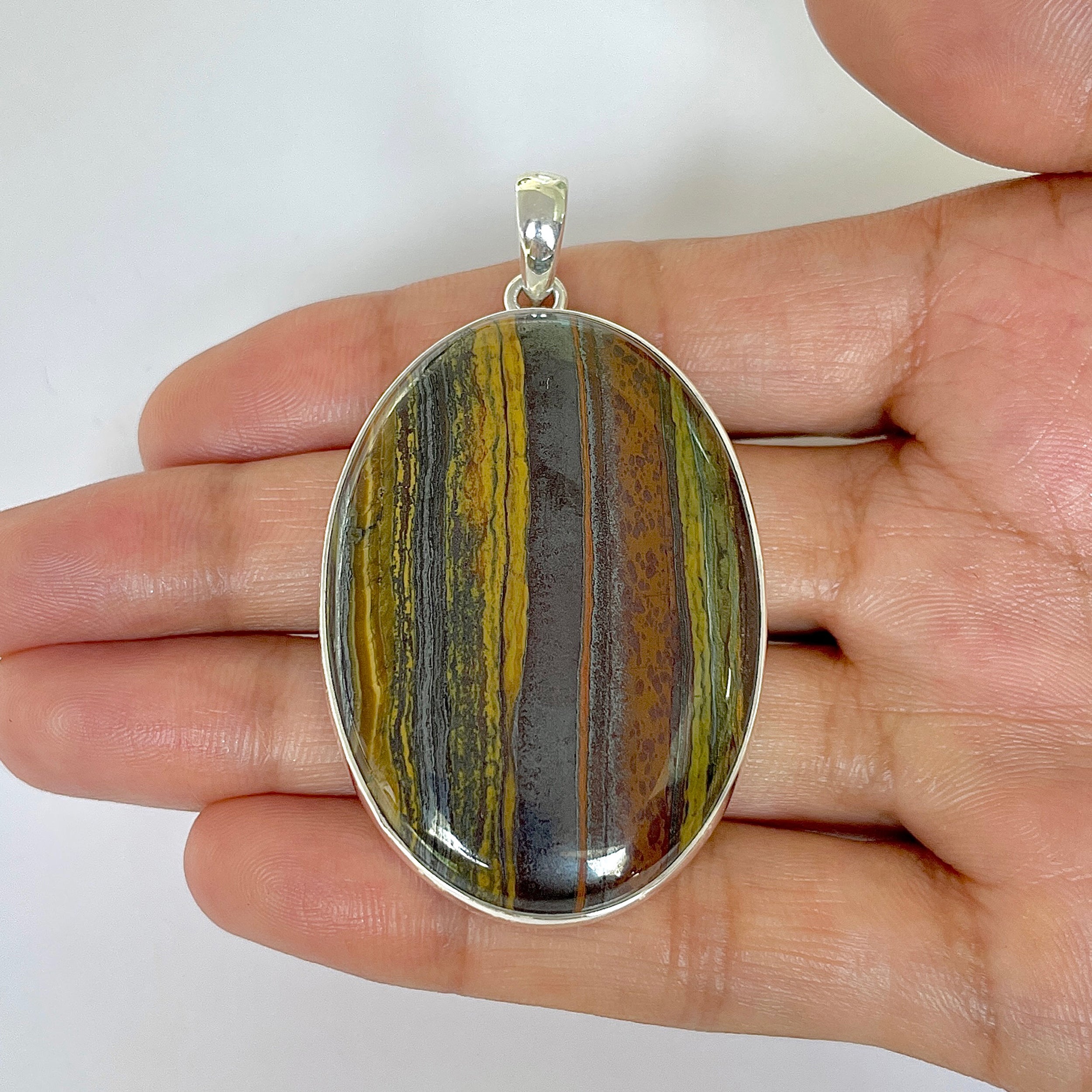 Iron Tiger Eye Pendant-(ITE-1-50)