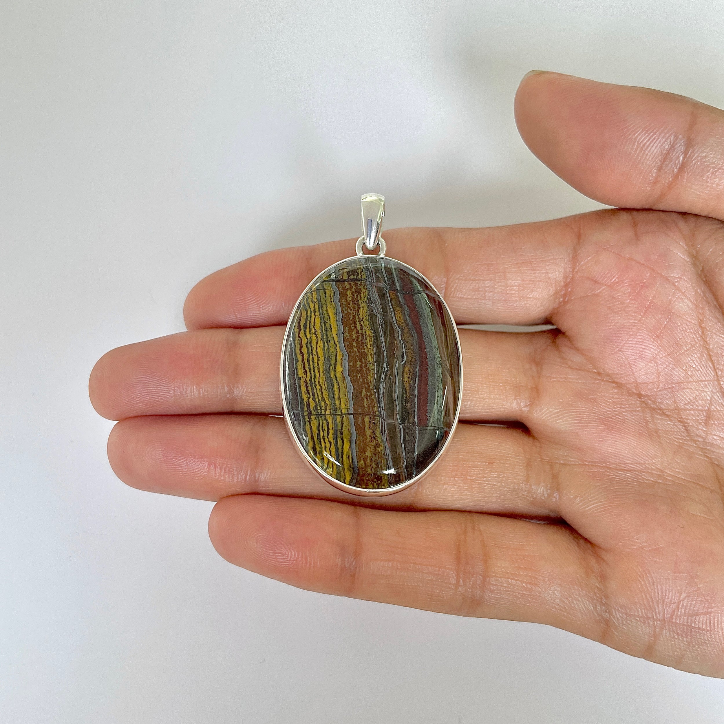 Iron Tiger Eye Pendant-(ITE-1-51)