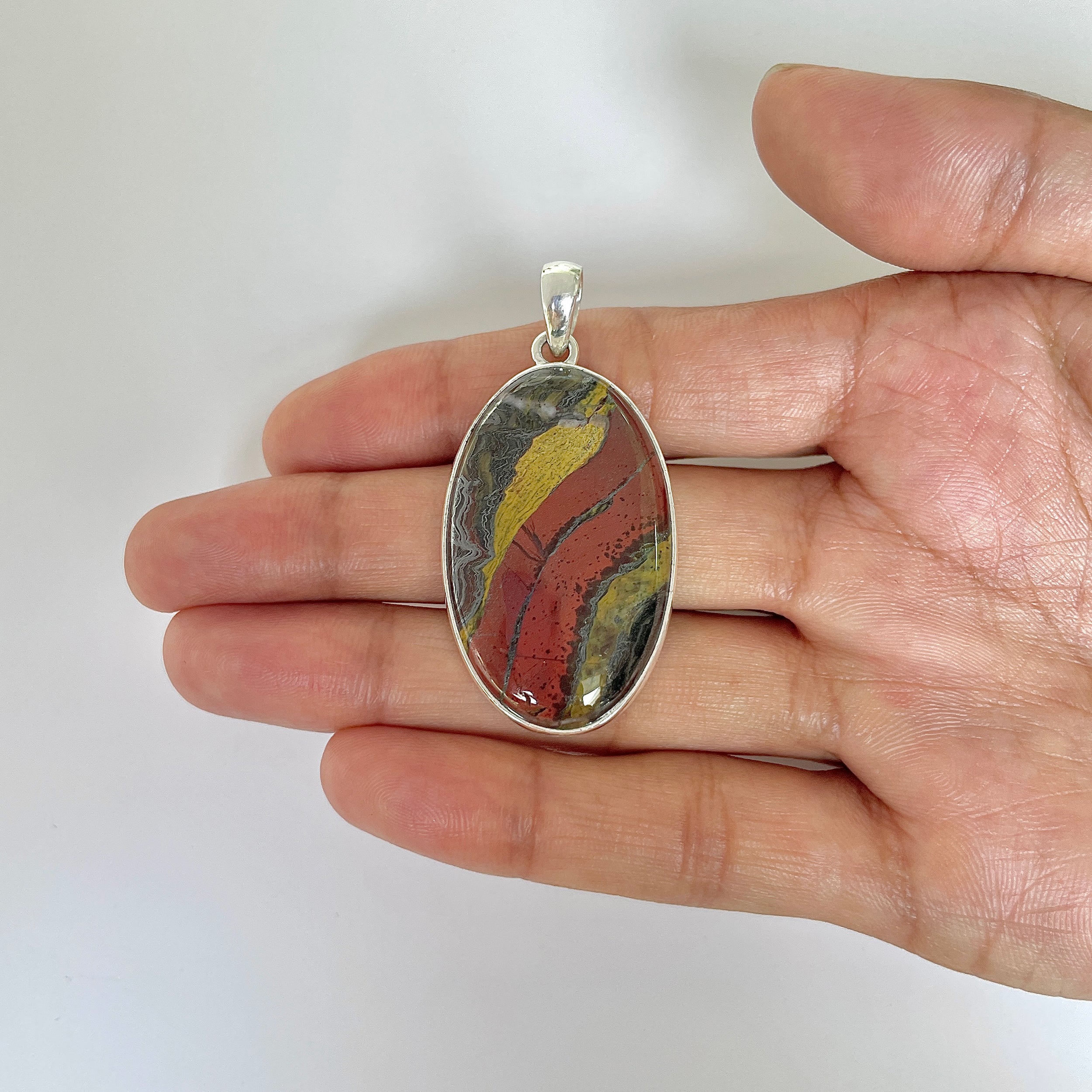 Iron Tiger Eye Pendant-(ITE-1-52)