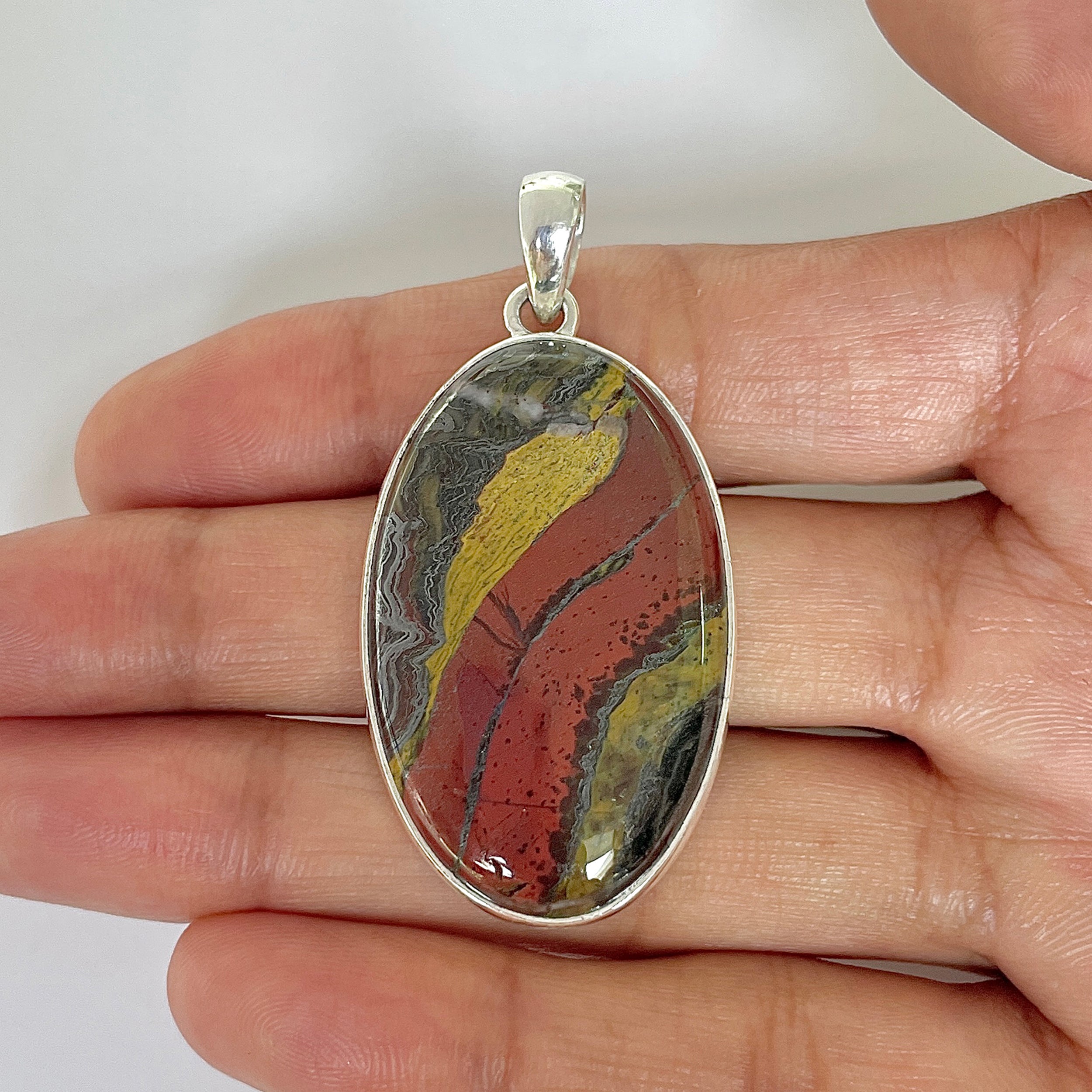 Iron Tiger Eye Pendant-(ITE-1-52)