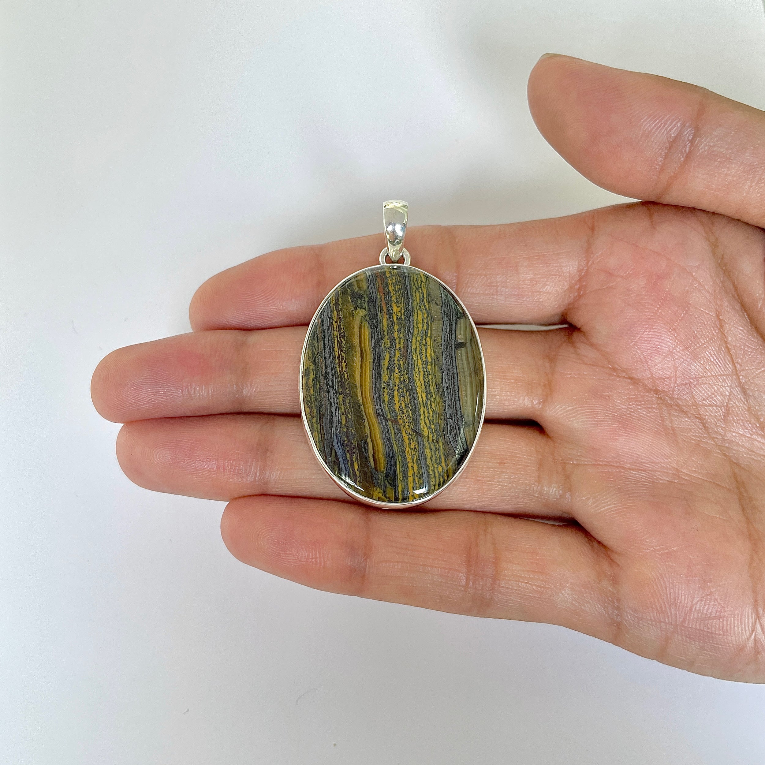 Iron Tiger Eye Pendant-(ITE-1-53)