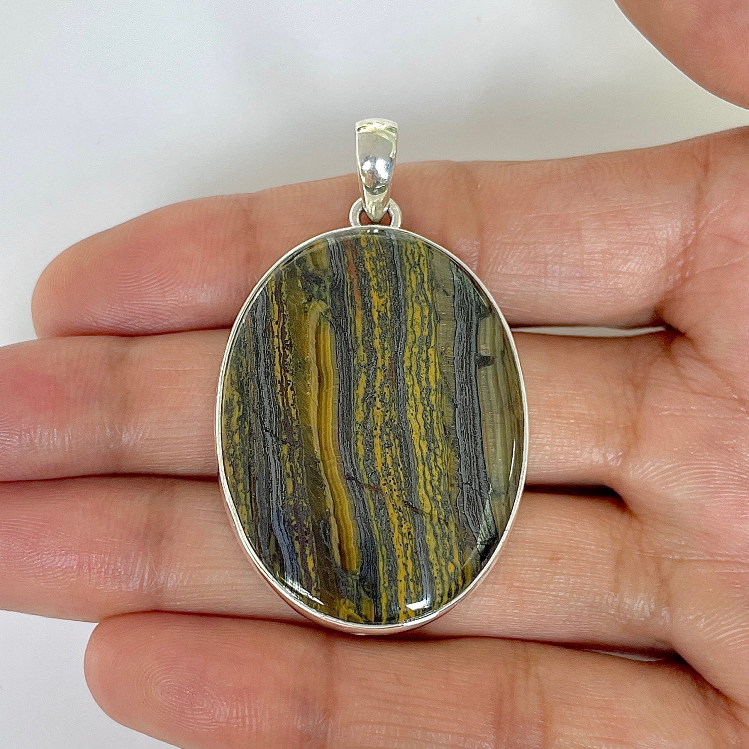 Iron Tiger Eye Pendant-(ITE-1-53)