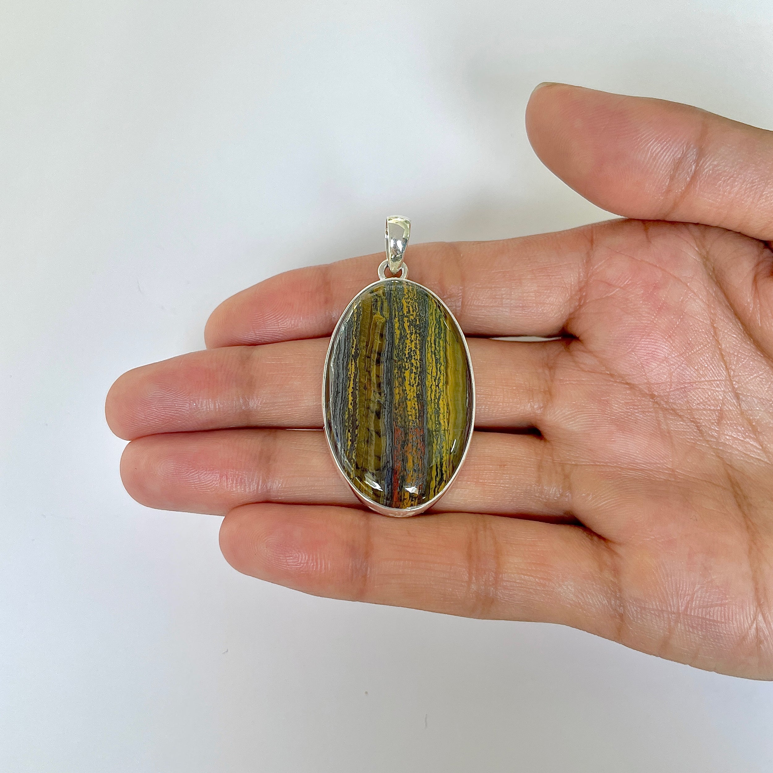 Iron Tiger Eye Pendant-(ITE-1-54)