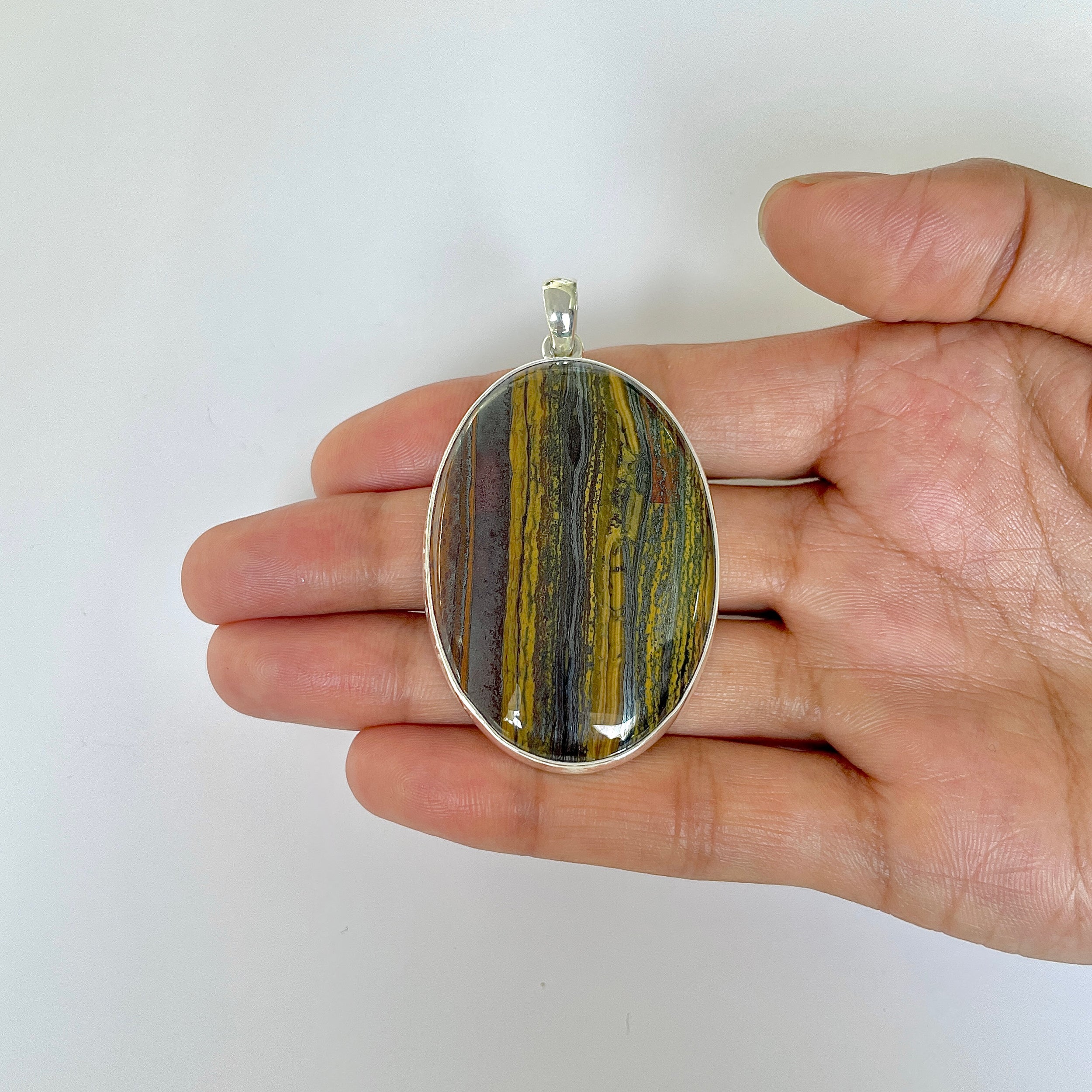 Iron Tiger Eye Pendant-(ITE-1-55)
