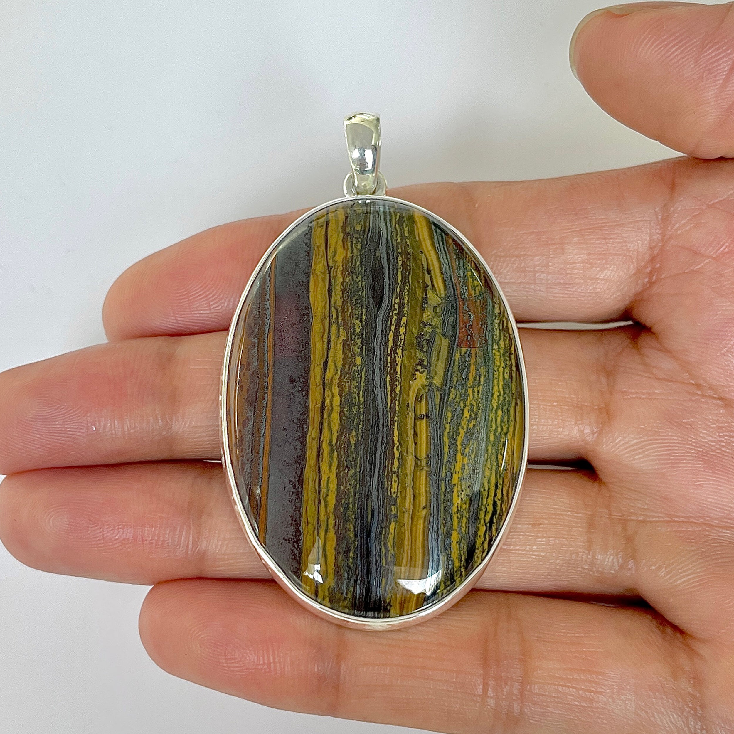 Iron Tiger Eye Pendant-(ITE-1-55)