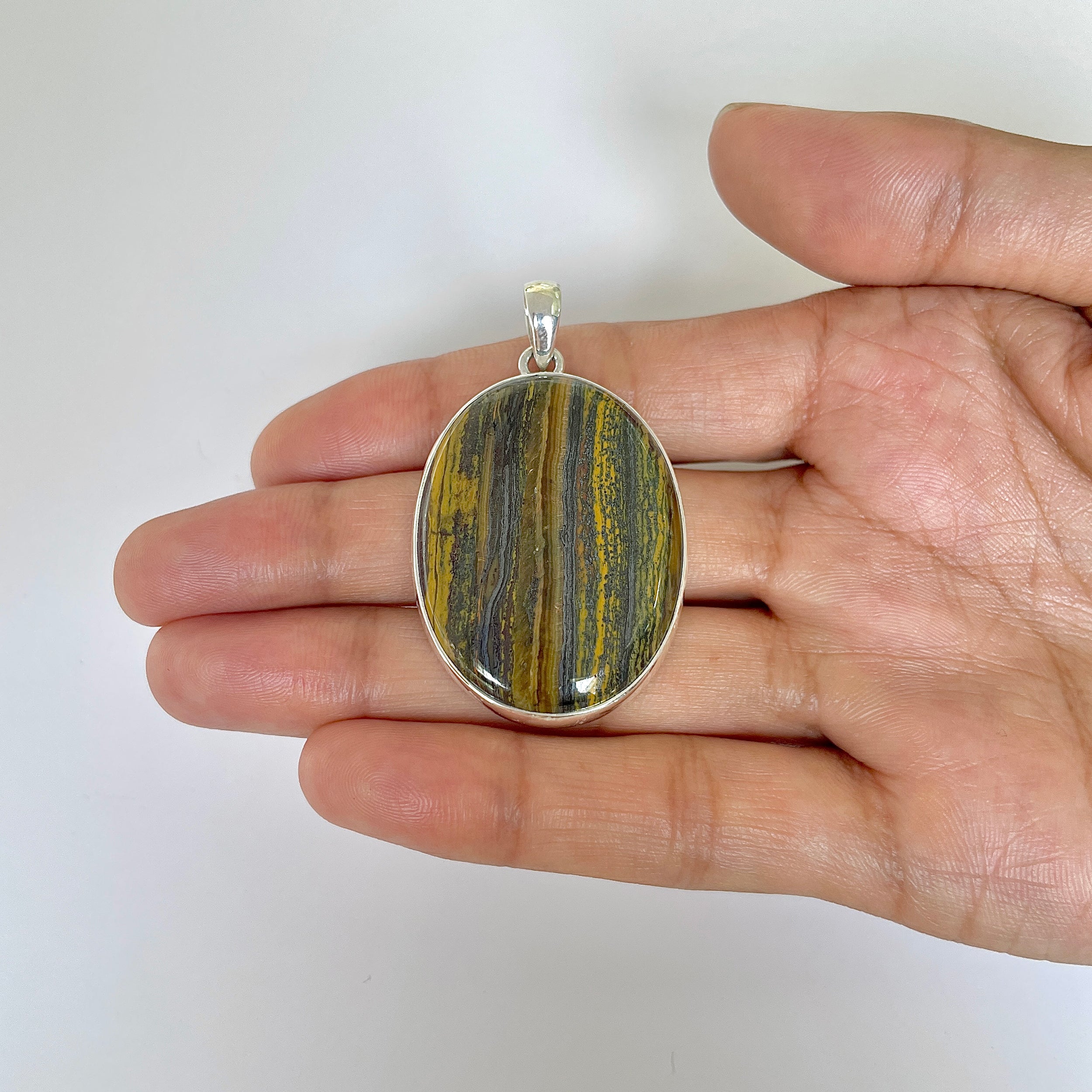 Iron Tiger Eye Pendant-(ITE-1-56)