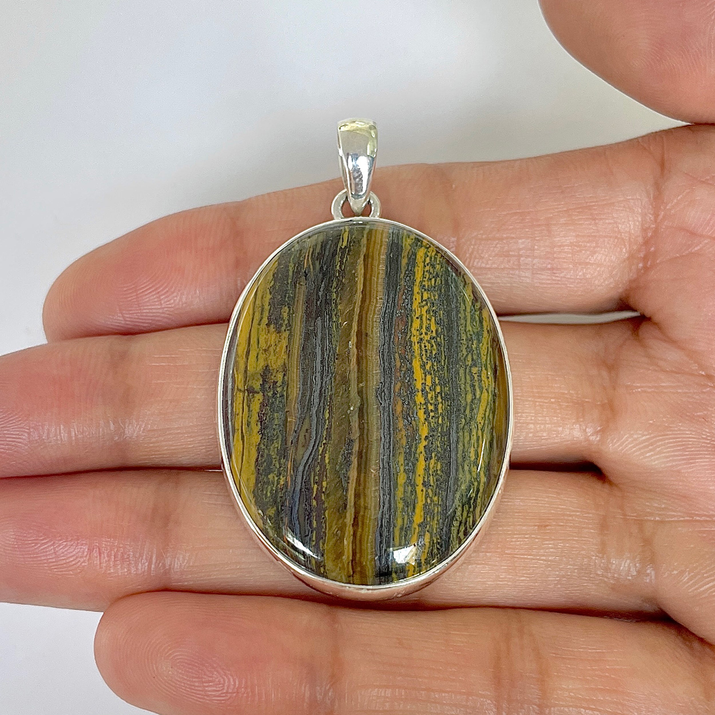Iron Tiger Eye Pendant-(ITE-1-56)