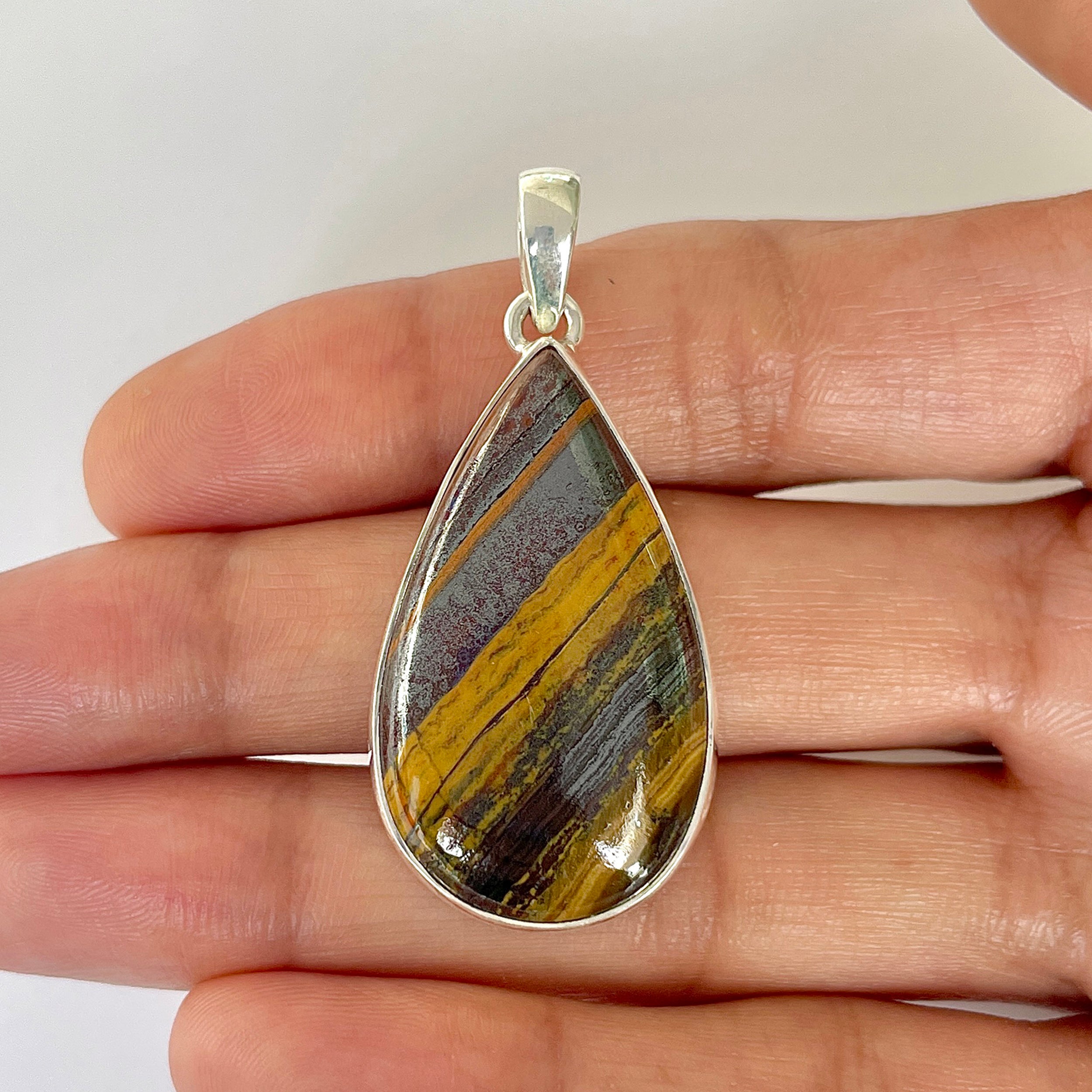 Iron Tiger Eye Pendant-(ITE-1-6)