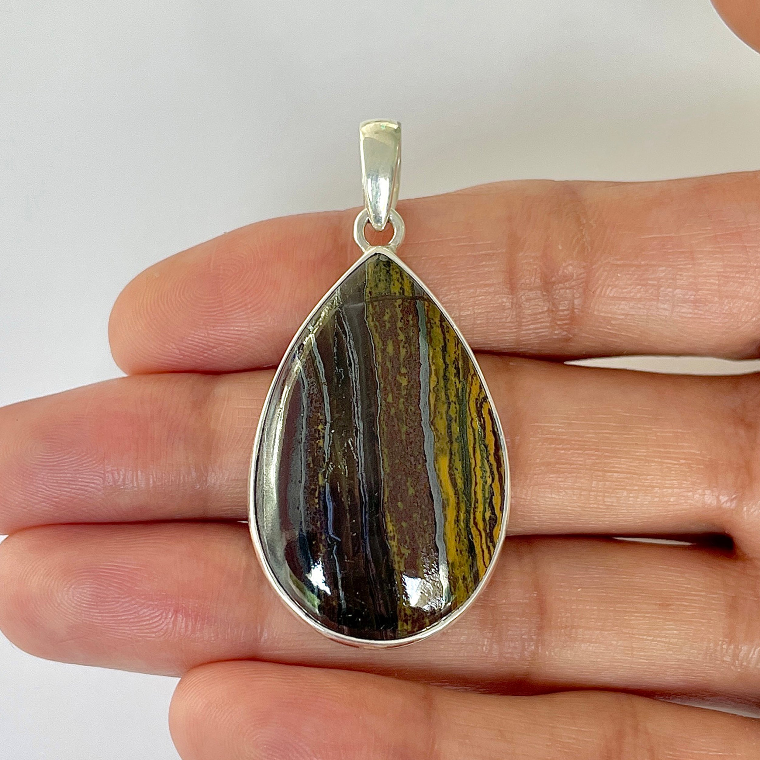 Iron Tiger Eye Pendant-(ITE-1-8)