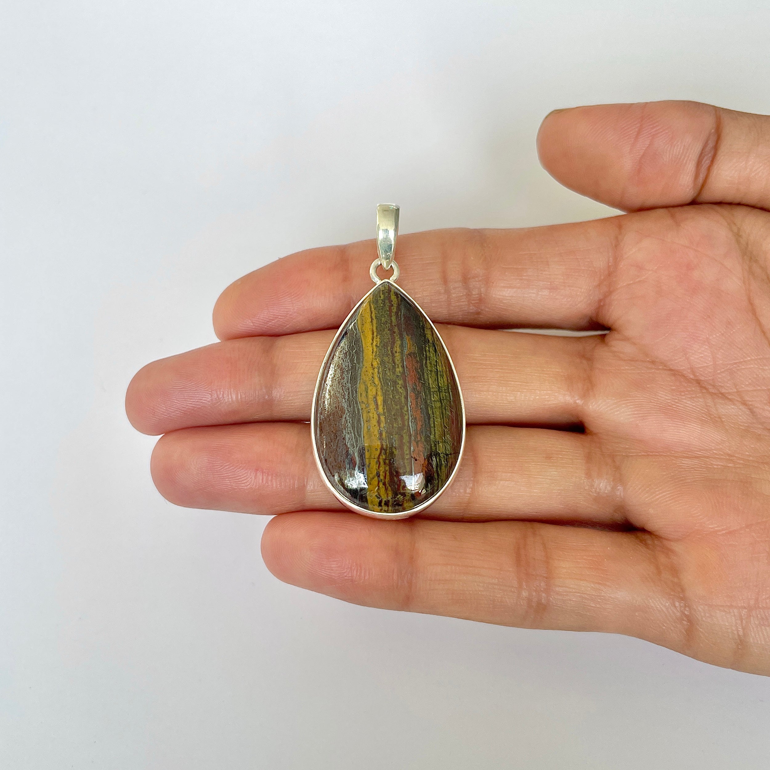 Iron Tiger Eye Pendant-(ITE-1-9)