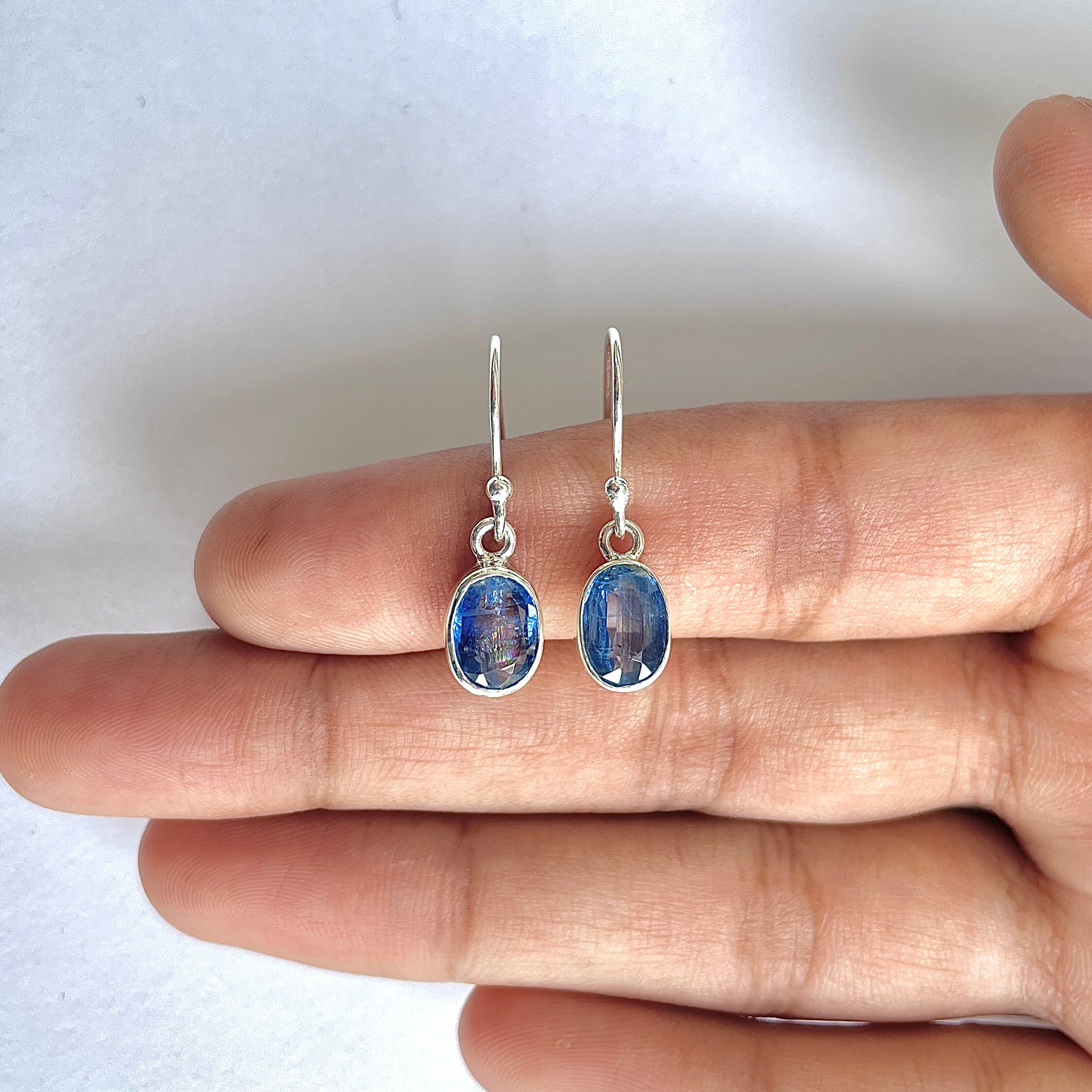 Kyanite Earring-(KYN-3-3)