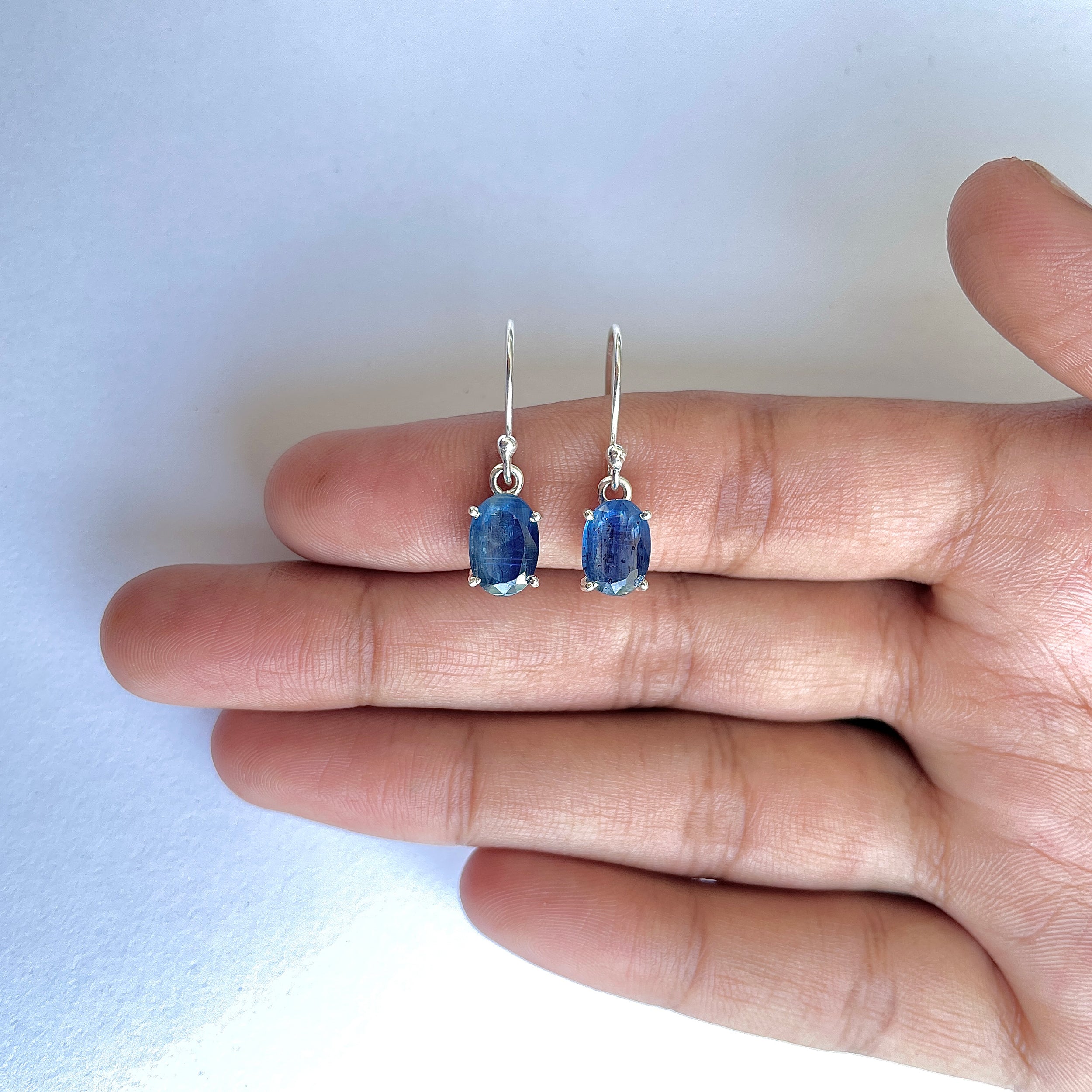 Kyanite Earring-(KYN-3-52)