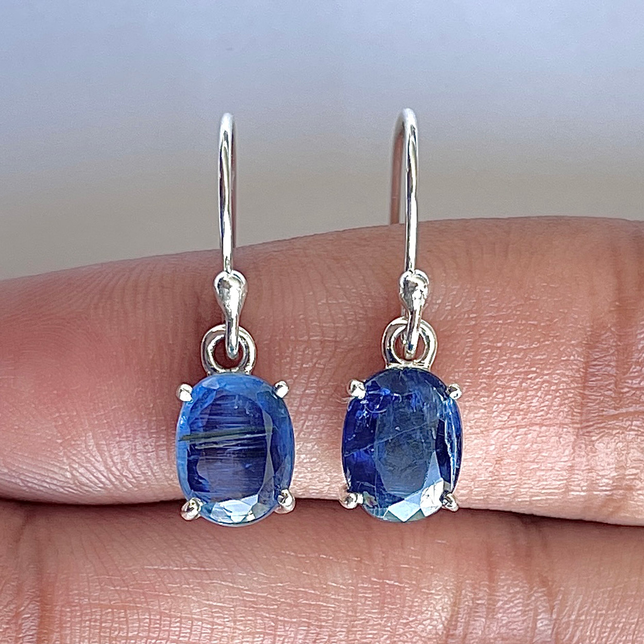 Kyanite Earring-(KYN-3-55)