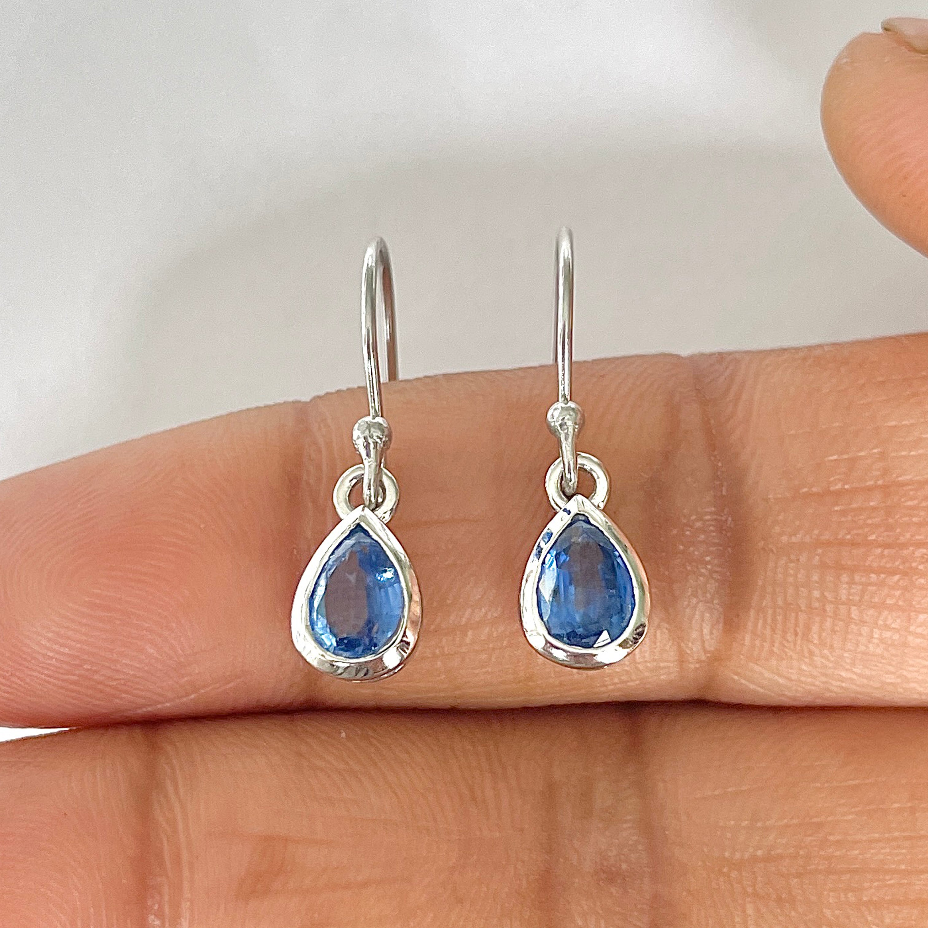 Kyanite Earring-(KYN-RDE-1317-B)