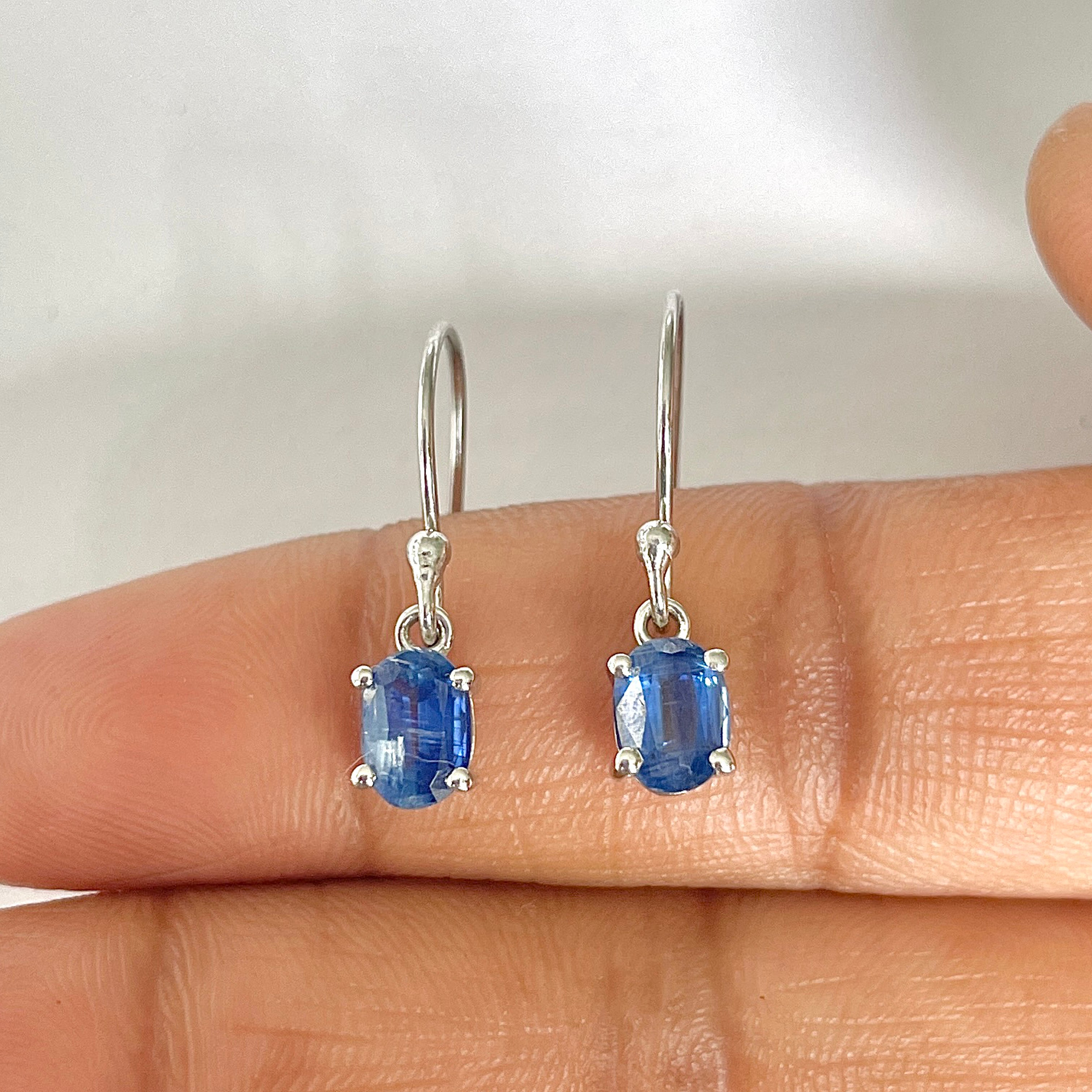 Kyanite Earring-(KYN-RDE-670-B)