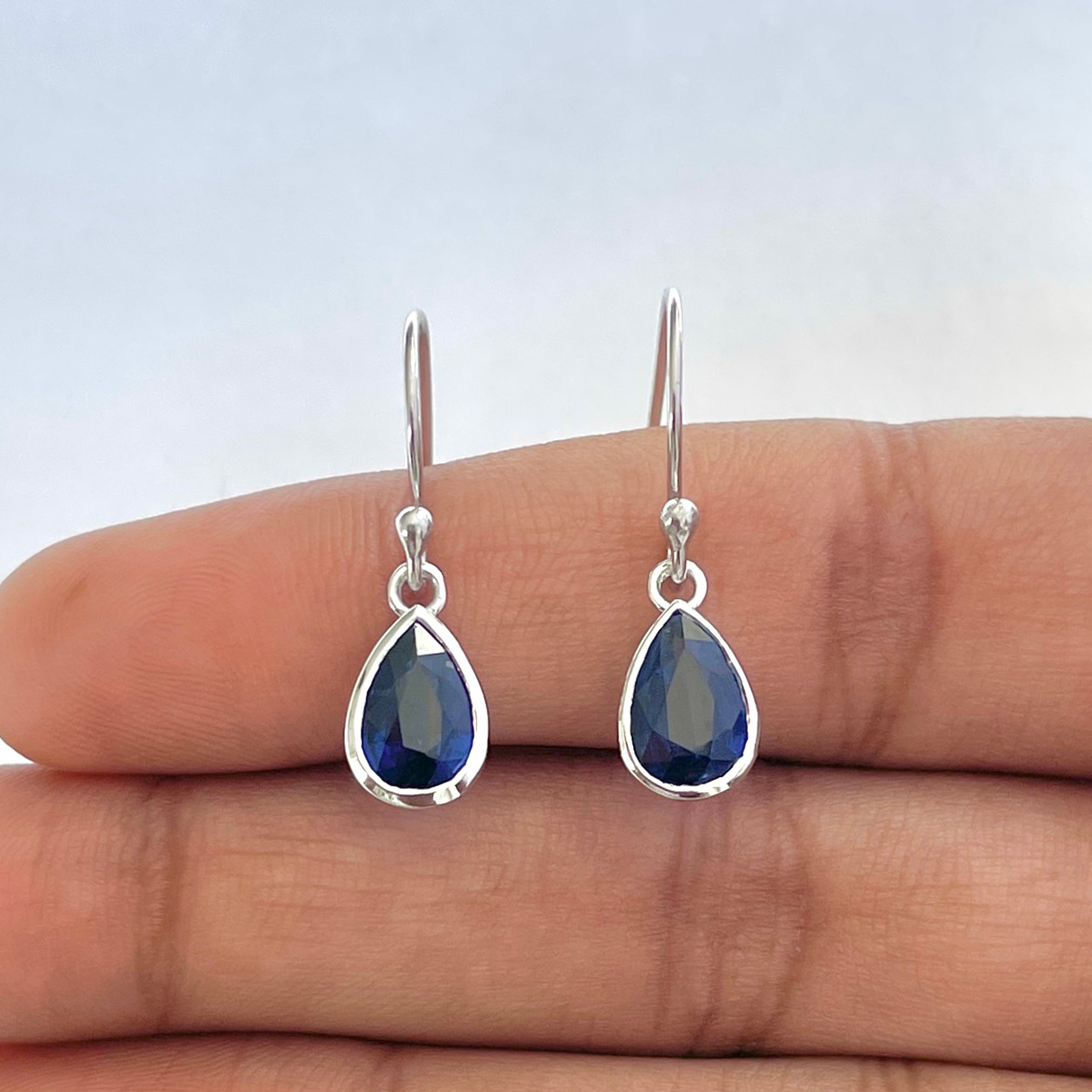 Kyanite Earring-(KYN-RDE-679-B)