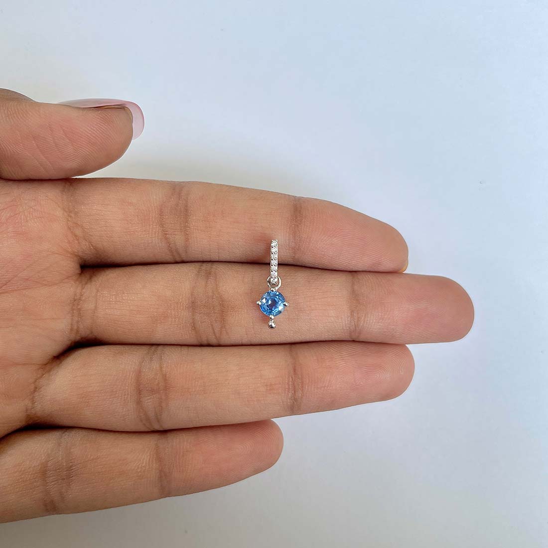 Kyanite Pendant-(KYN-RDP-399-B)
