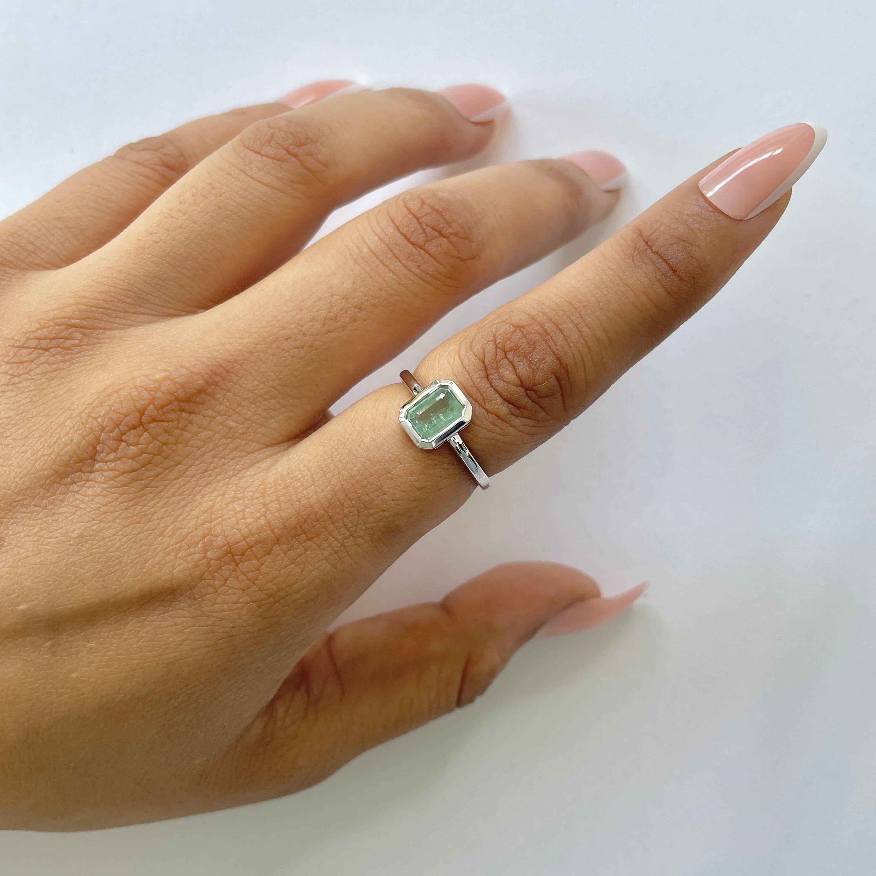 Kyanite Green Ring-(KYN-RDR-2765-G.)