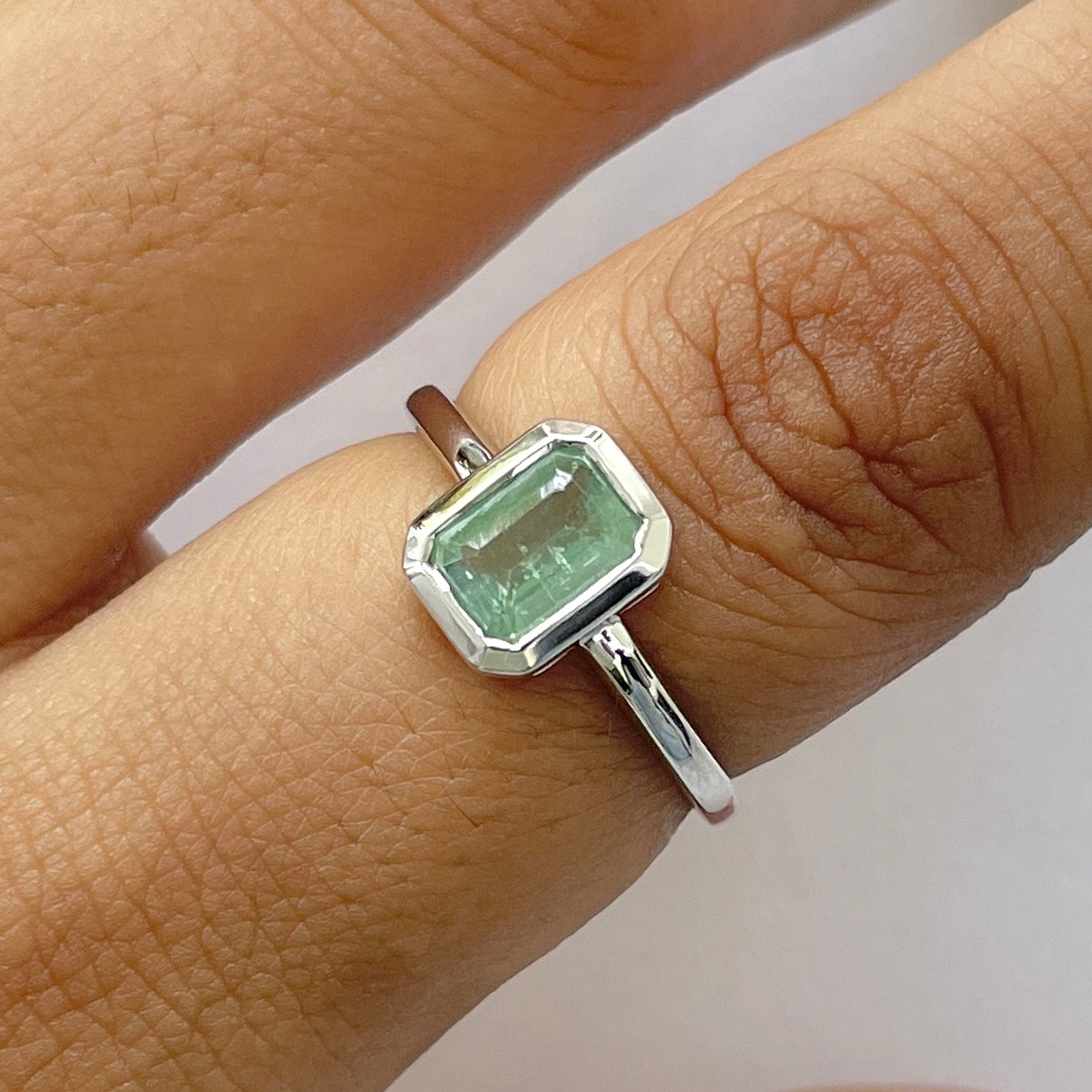 Kyanite Green Ring-(KYN-RDR-2765-G.)