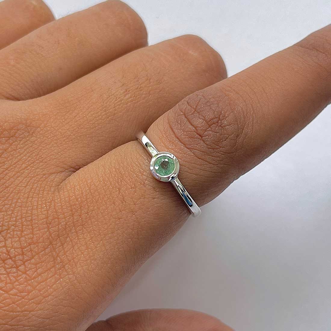 Kyanite Green Ring-(KYN-RDR-3229-G.)